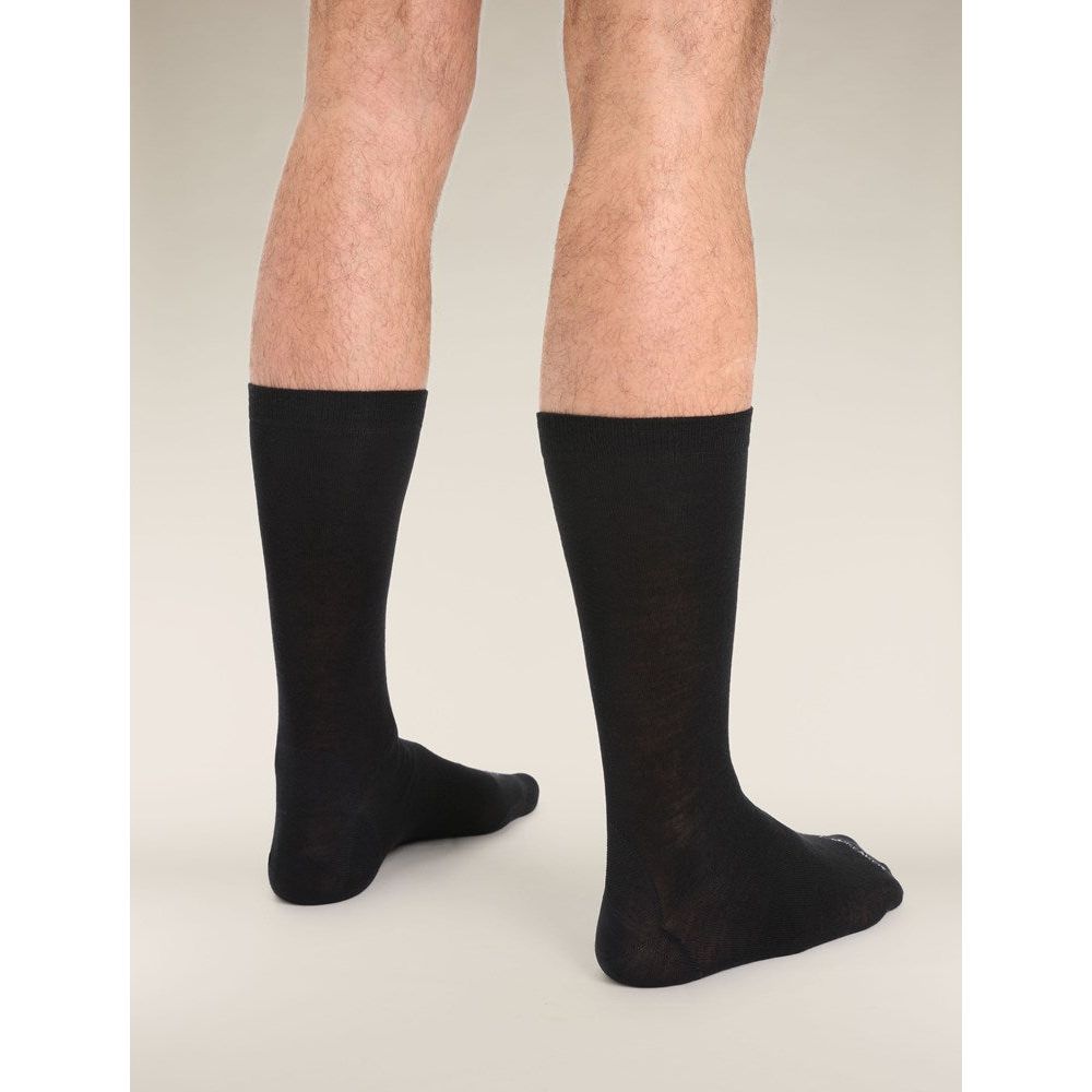 Icebreaker Men's Lifestyle Fine Gauge Crew Socks