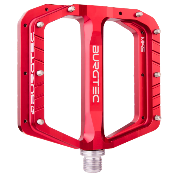 Burgtec Penthouse Mk5 Steel Axle Steel Flat Pedals