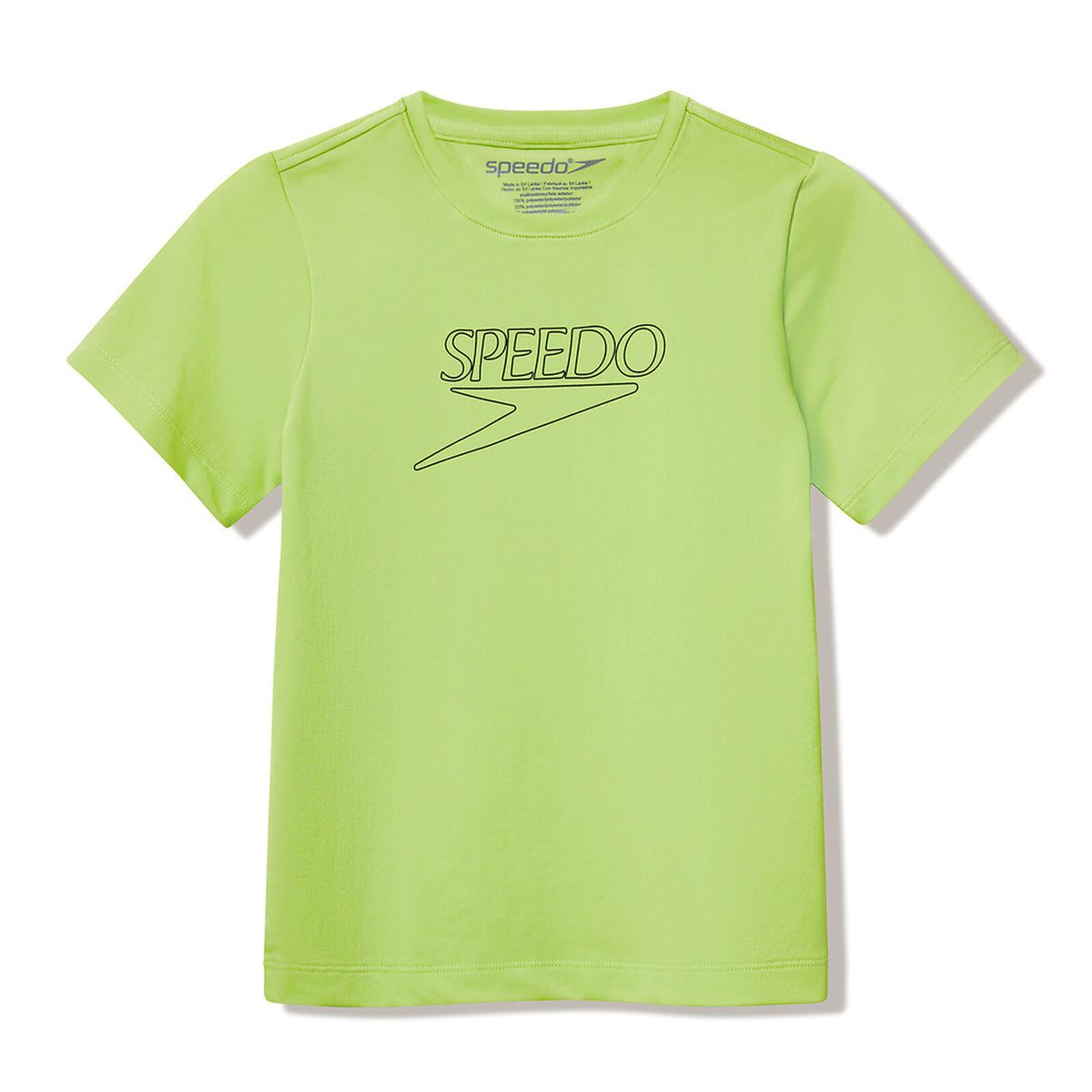 Speedo Junior Unisex Short Sleeve Logo Rashguard