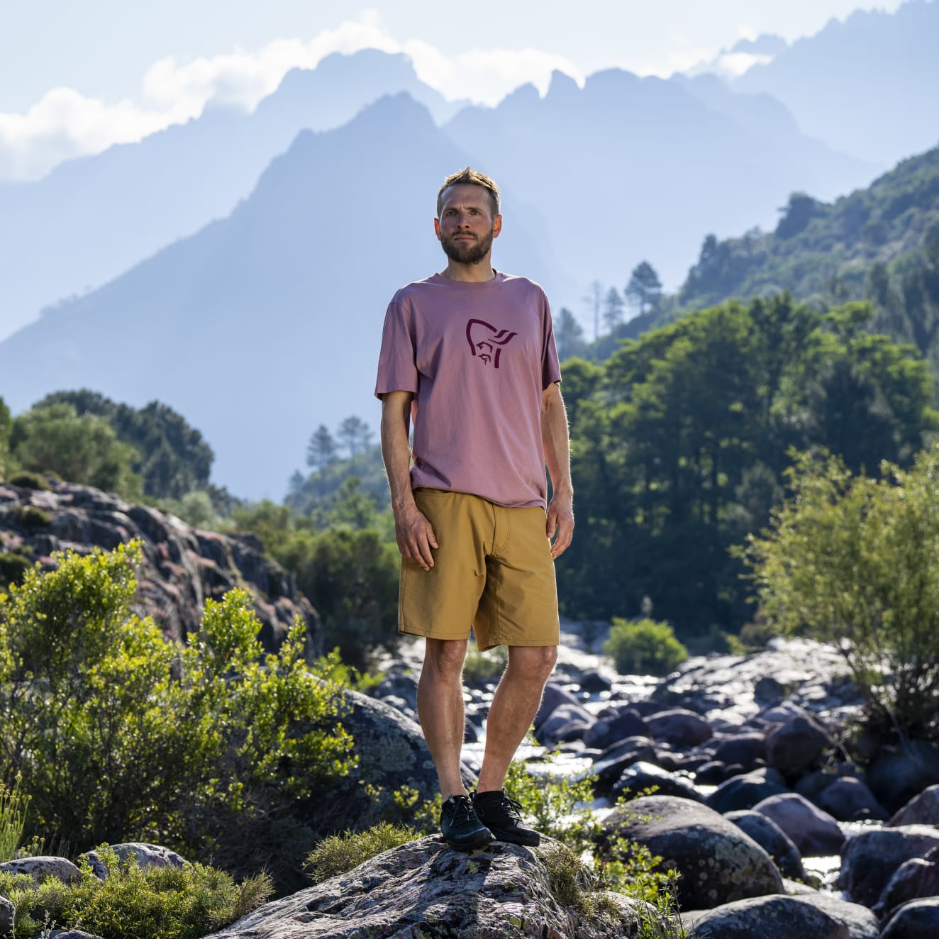 Norrona Men's /29 cotton viking T-shirt