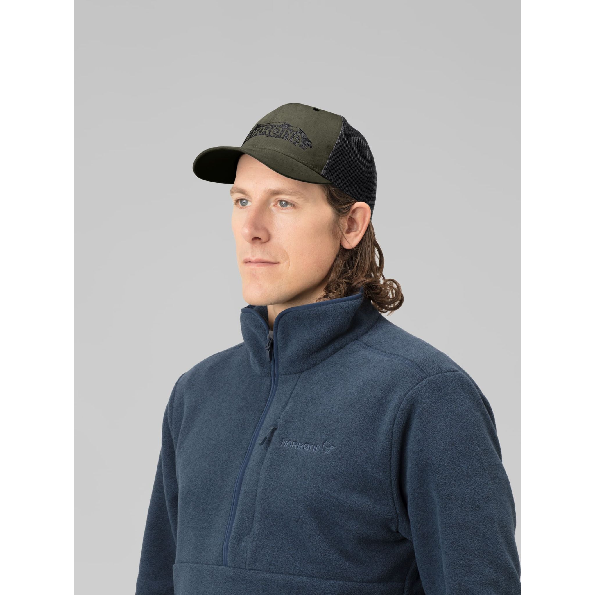 Norrona /29 snap back trucker mesh Cap