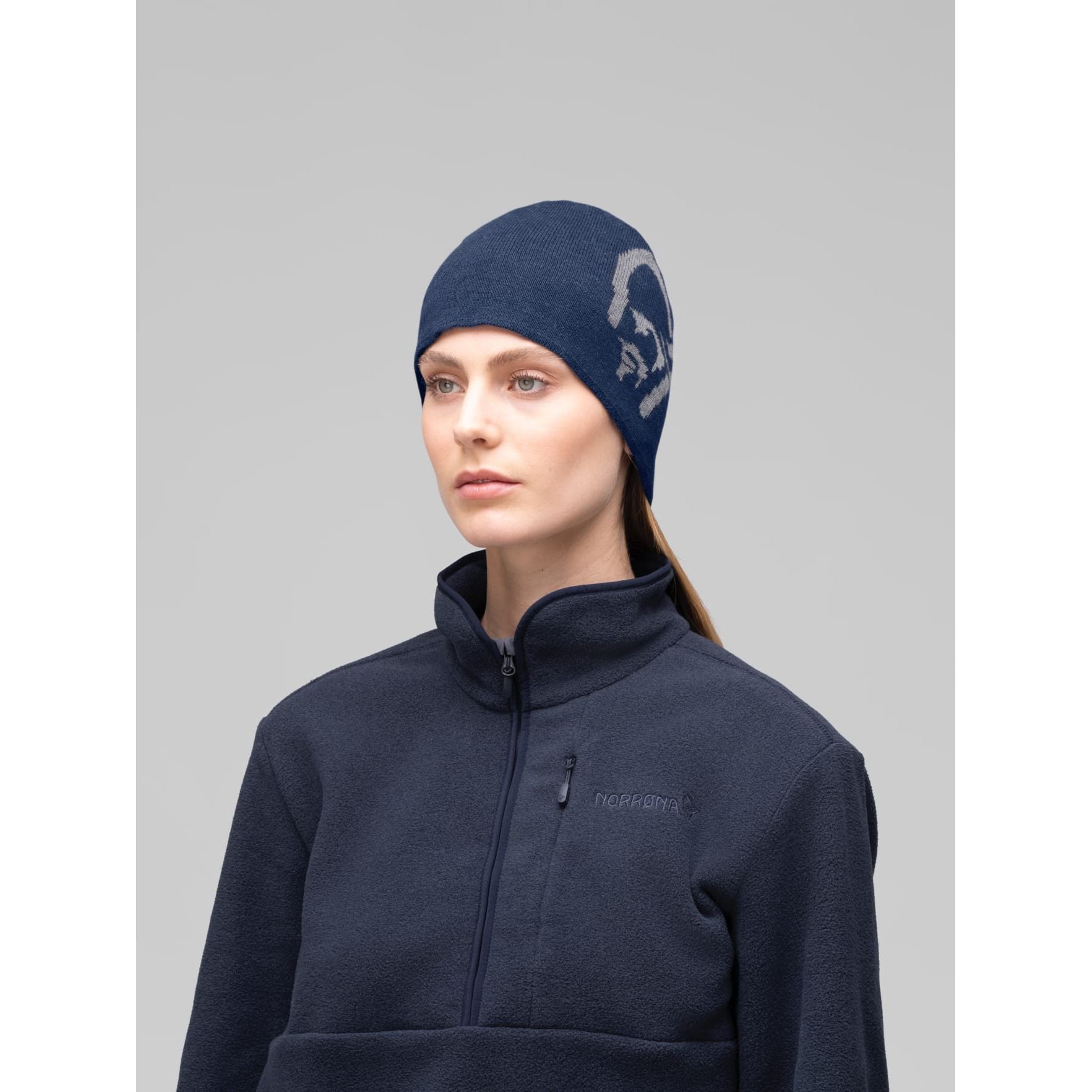 Norrona /29 Mid Cotton Logo Beanie