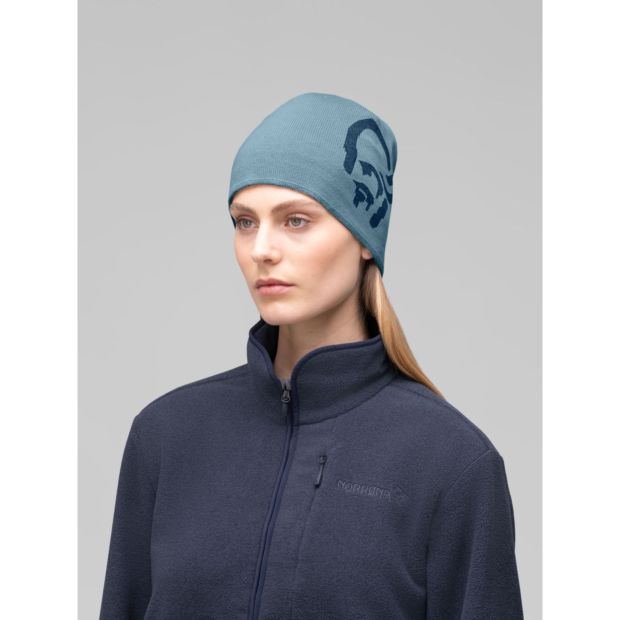 Norrona /29 Mid Cotton Logo Beanie