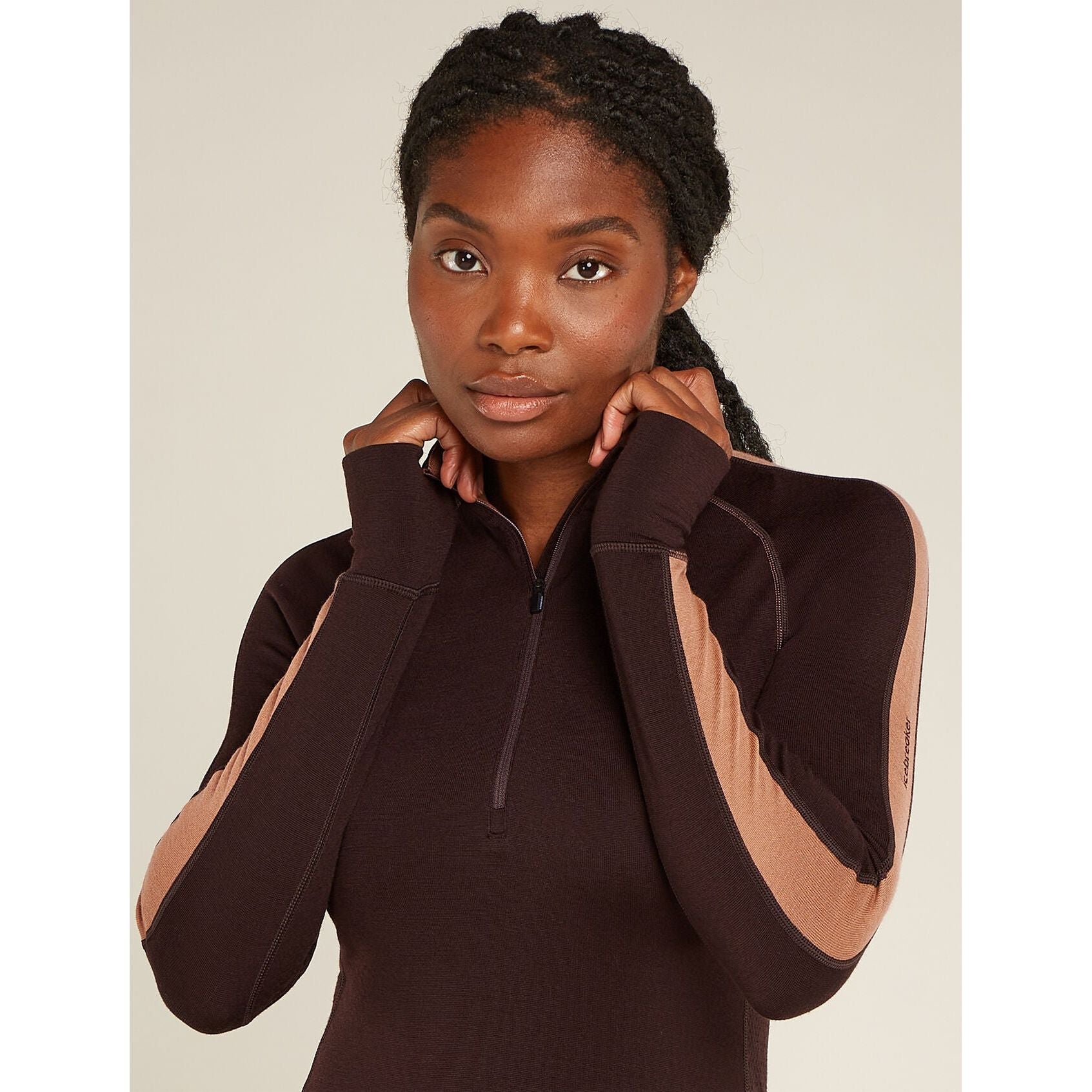 Icebreaker Women's 260 ZoneKnit Long Sleeve Half Zip