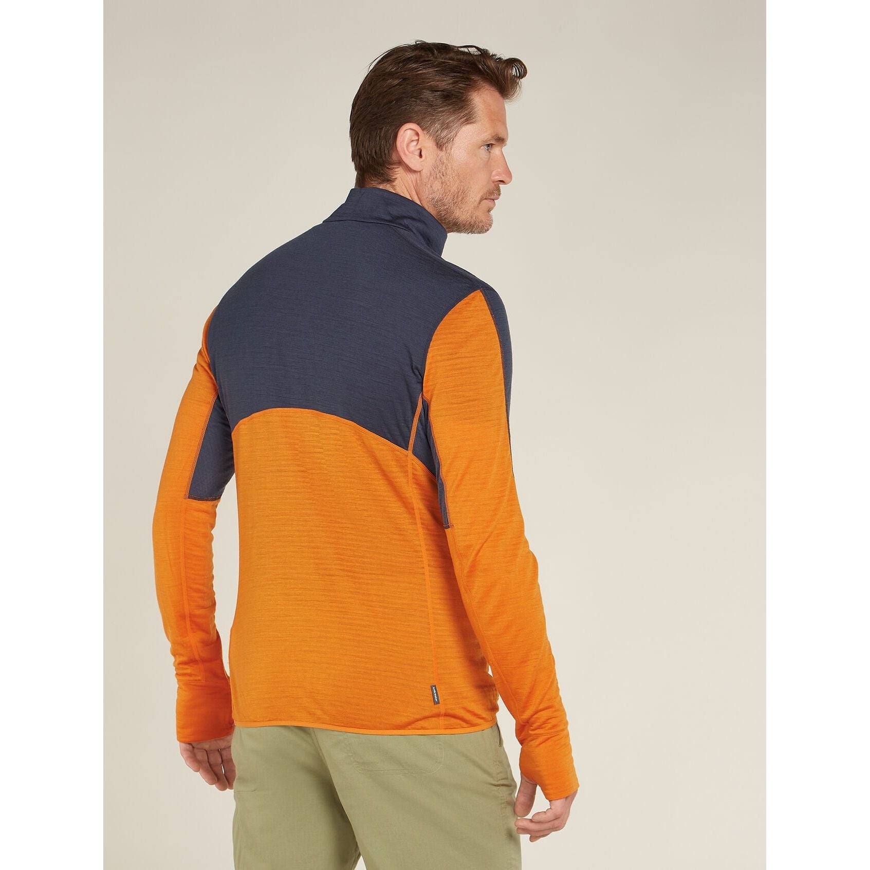 Icebreaker Men's Merino 200 RealFleece Descender Long Sleeve Half Zip