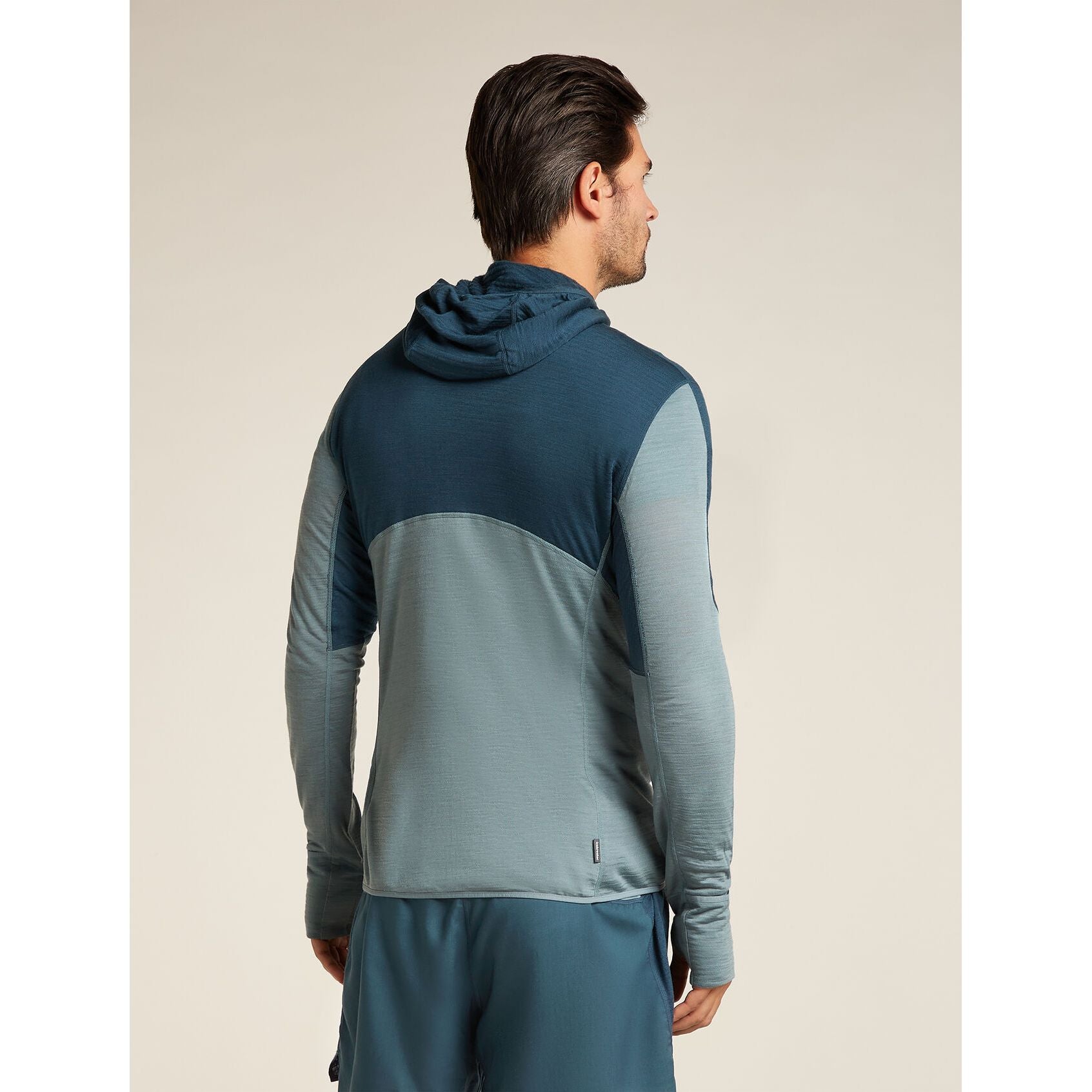 Icebreaker Men's Merino Blend 200 RealFleece Descender Long Sleeve Zip Hoodie