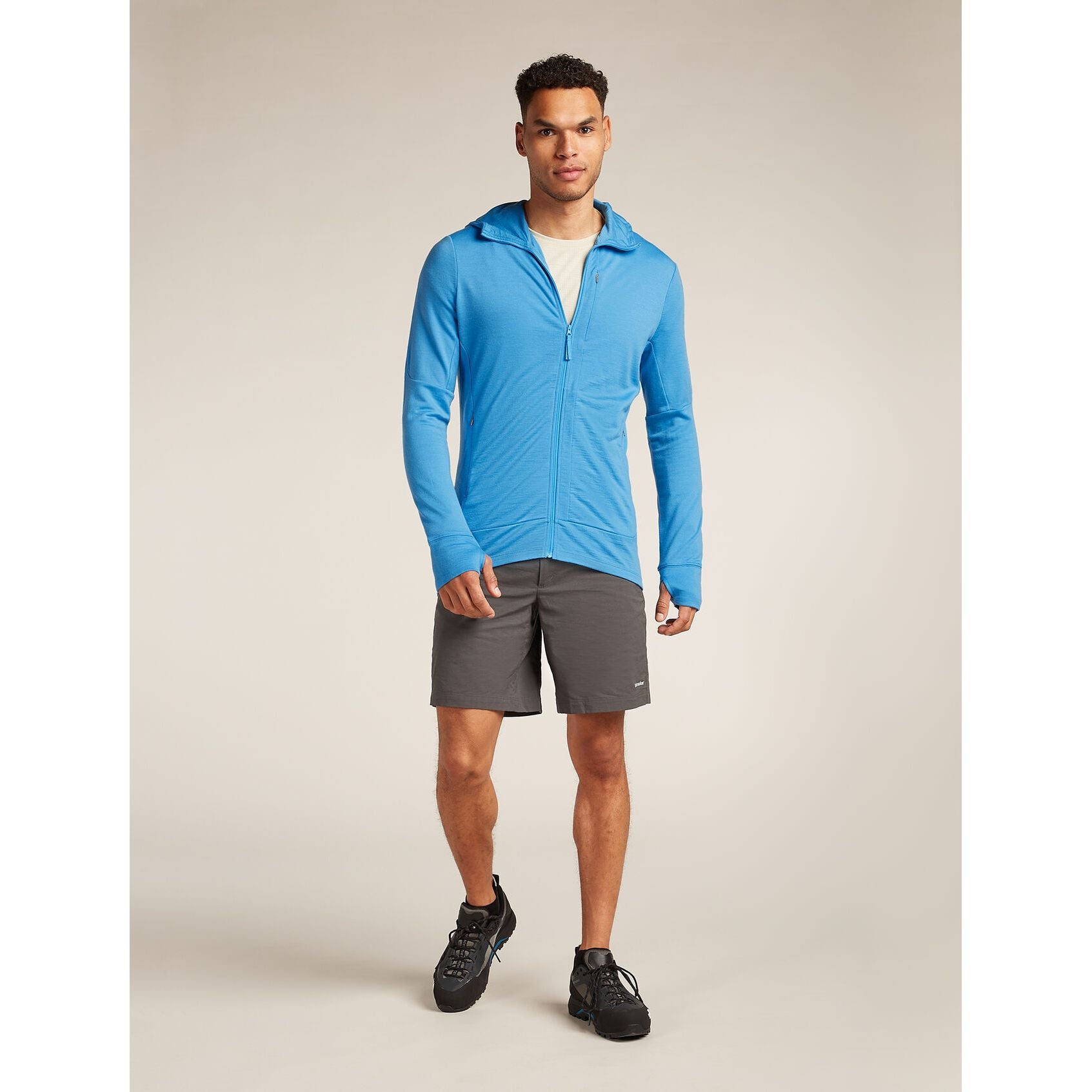 Icebreaker Men's Merino 260 Quantum Long Sleeve Zip Hoodie