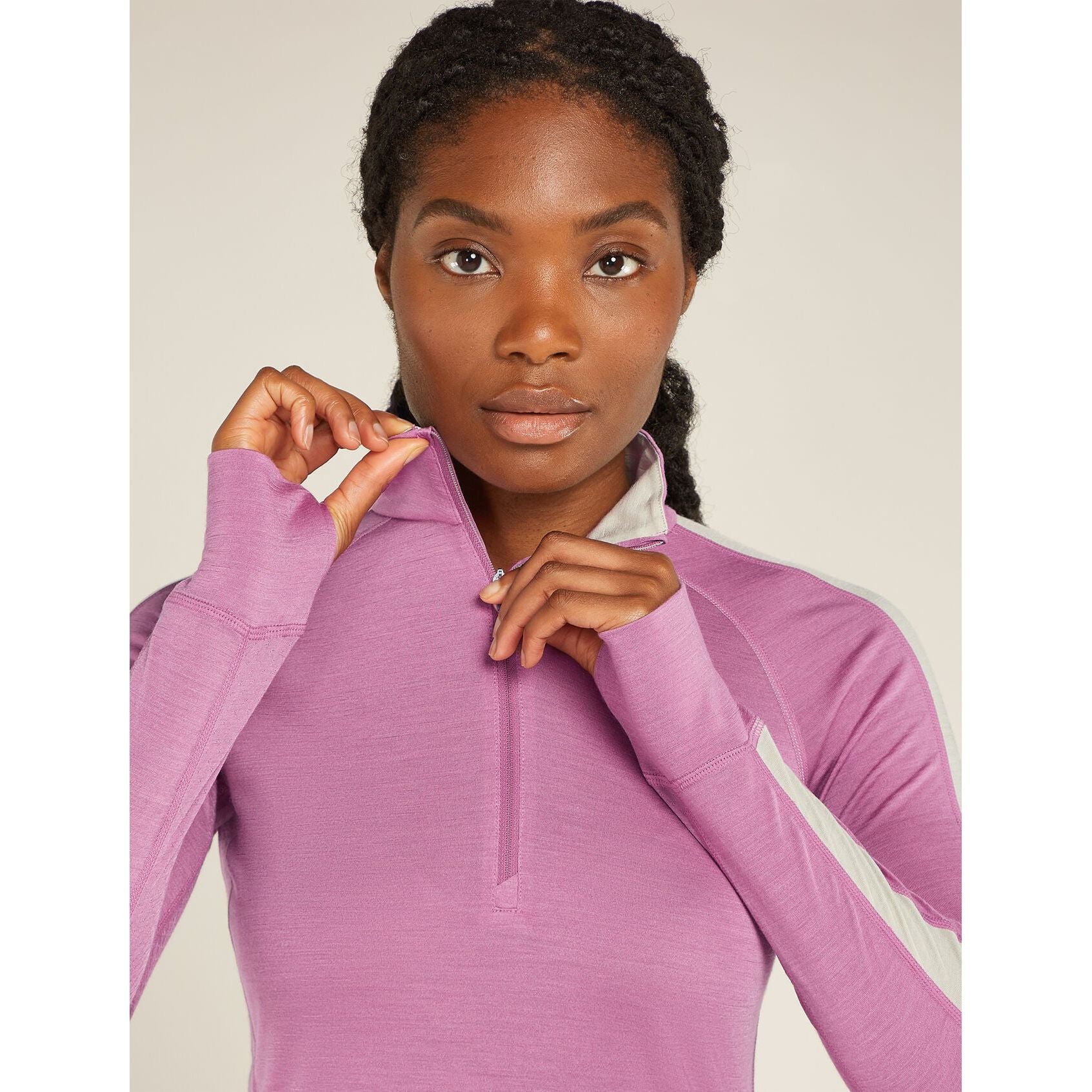 Icebreaker Women's 125 ZoneKnit Long Sleeve Half Zip