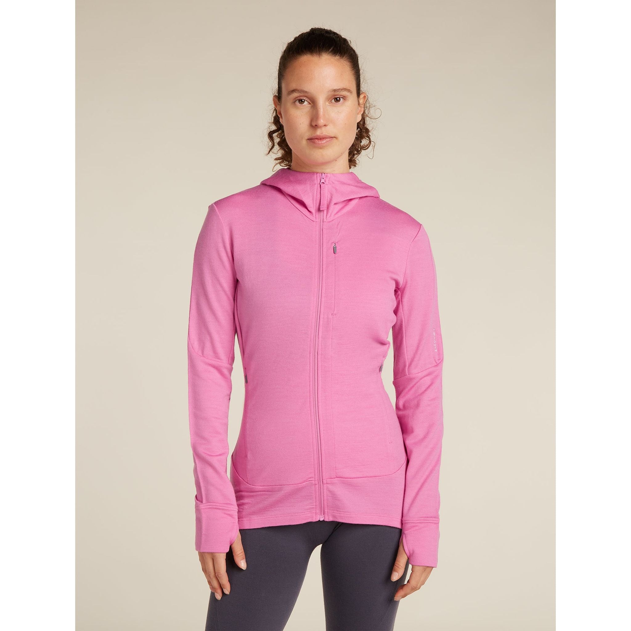 Icebreaker Women's Merino 260 Quantum Long Sleeve Zip Hoodie