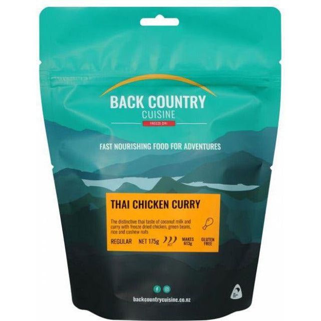 Back Country Thai Chicken Curry 175gm Outside Sports