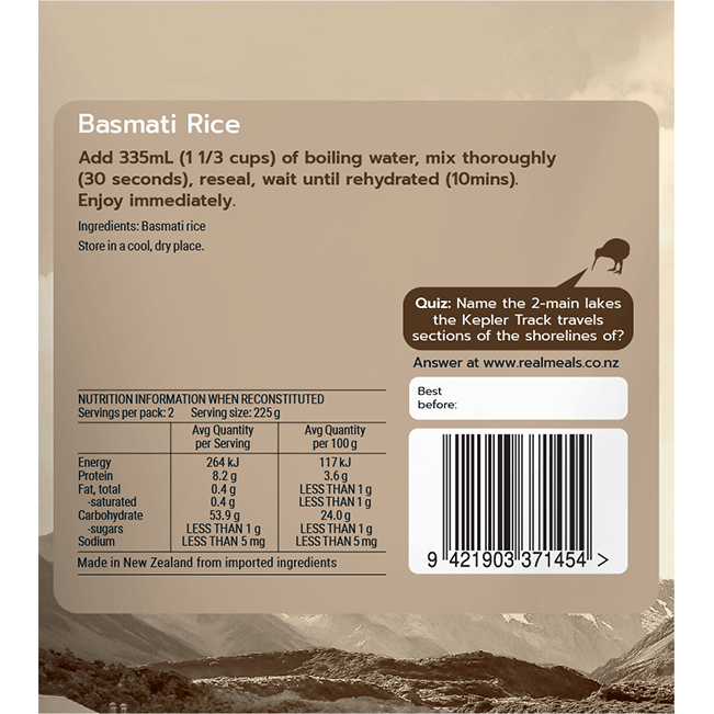 Real Meals Basmati Rice