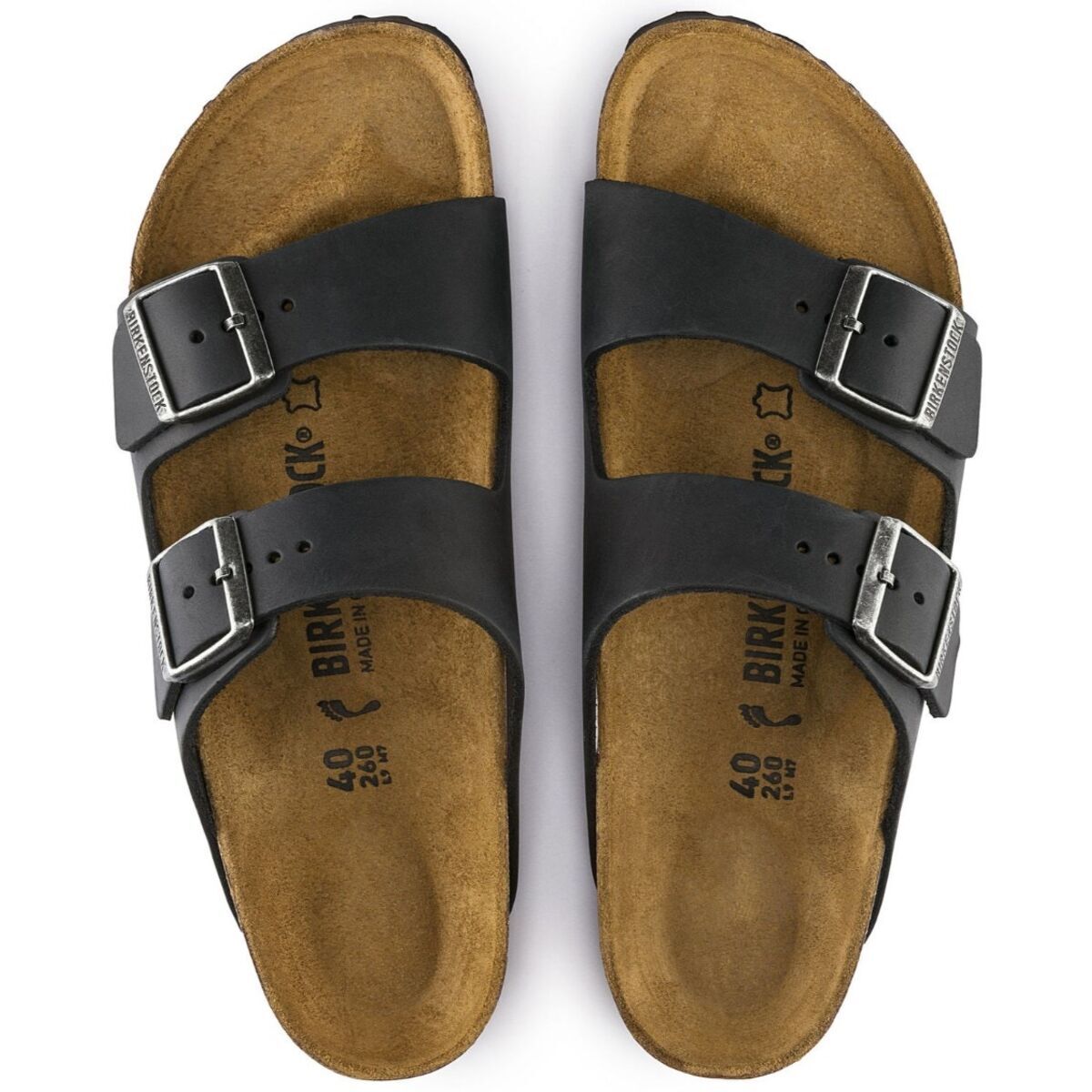 Birkenstock Arizona Oiled Leather (Narrow) Outside Sports