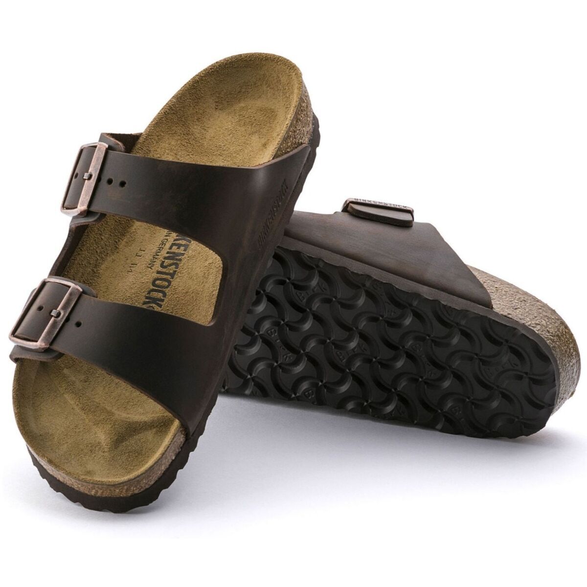Birkenstock Arizona Oiled Leather (Narrow) Outside Sports