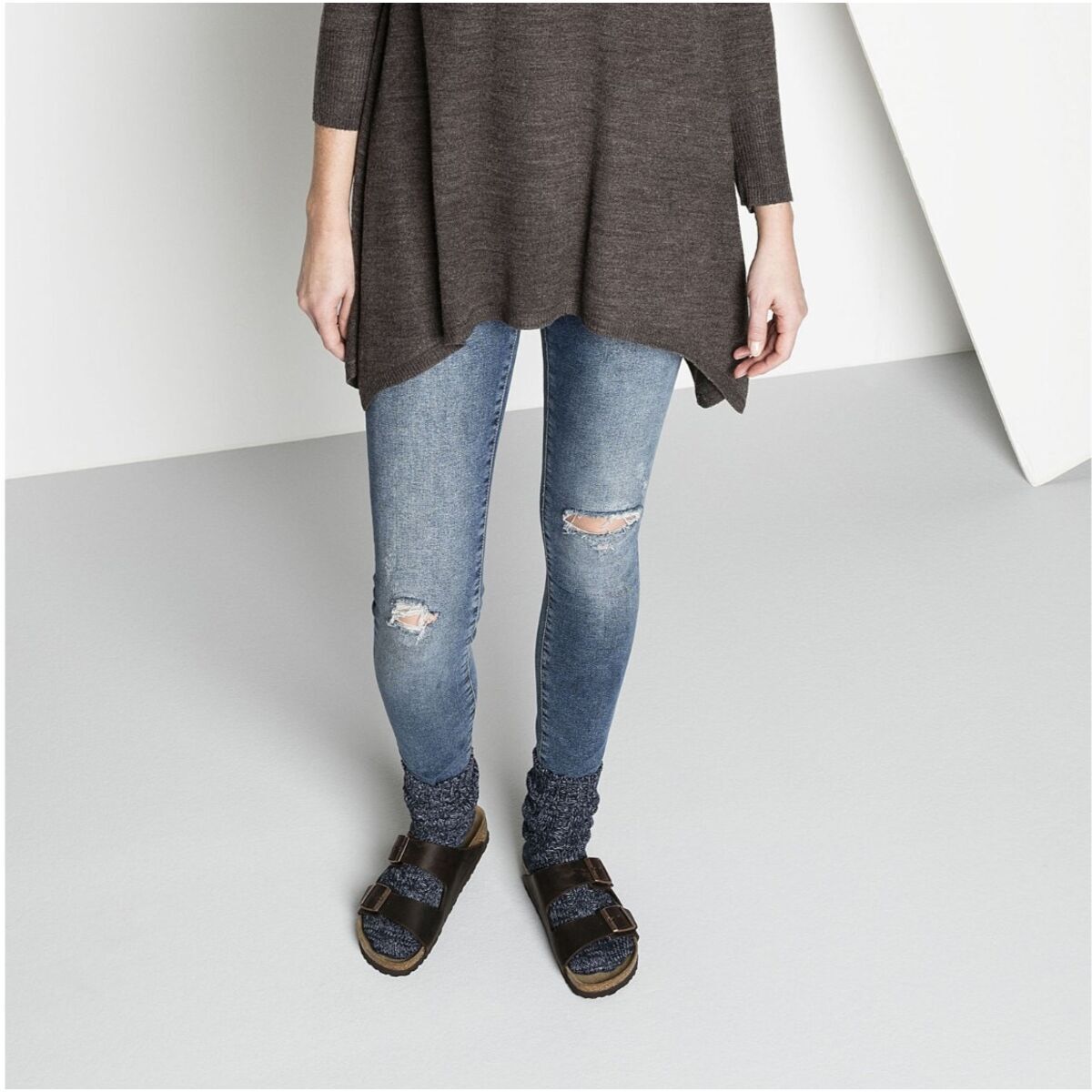 Birkenstock Arizona Oiled Leather (Narrow) Outside Sports