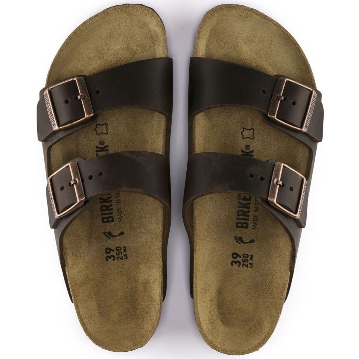 Birkenstock Arizona Oiled Leather (Narrow) Outside Sports