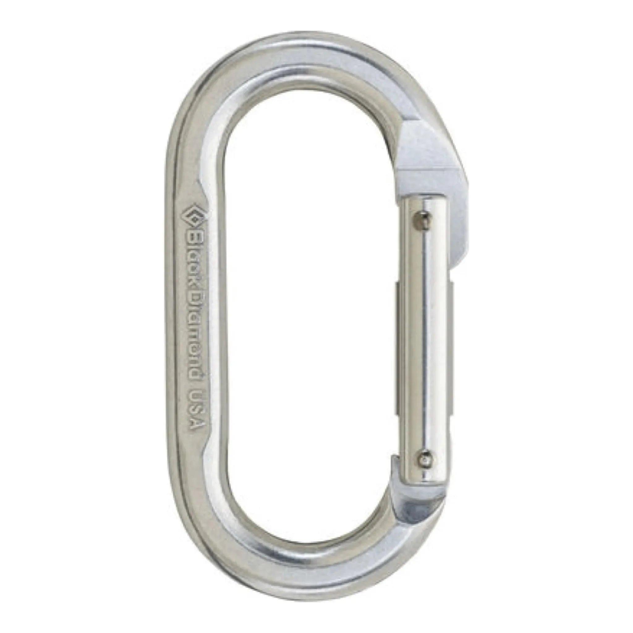 Black Diamond Oval Keylock Carabiner Outside Sports
