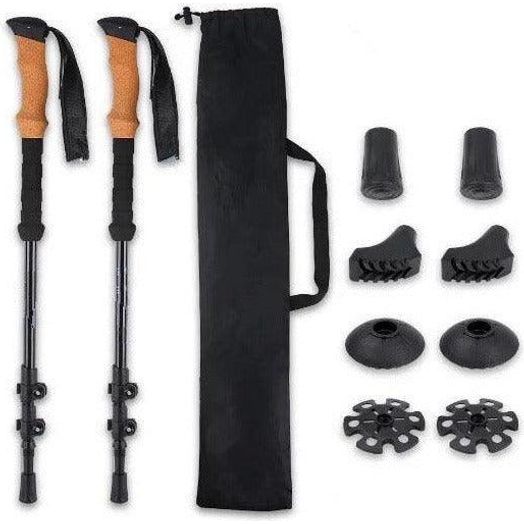Black Peak Cork Handle 3pce Pole (single) Outside Sports