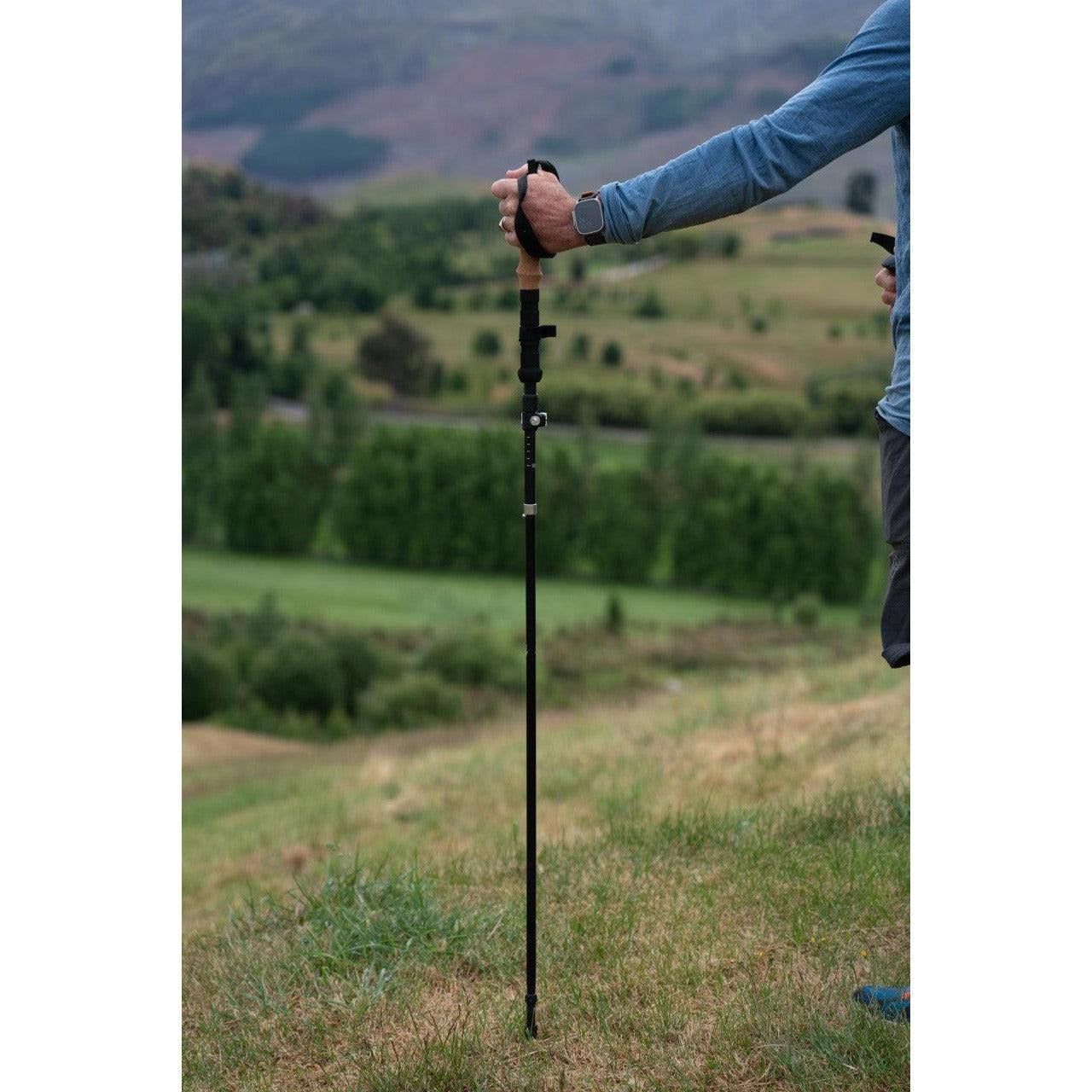 Black Peak Cork Handle 3pce Pole (single) Outside Sports