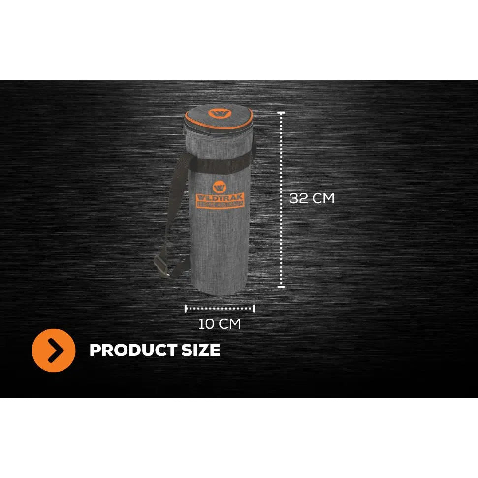 Wildtrak 1.5l Camping 32x10cm Dia Wine Cooler Bag