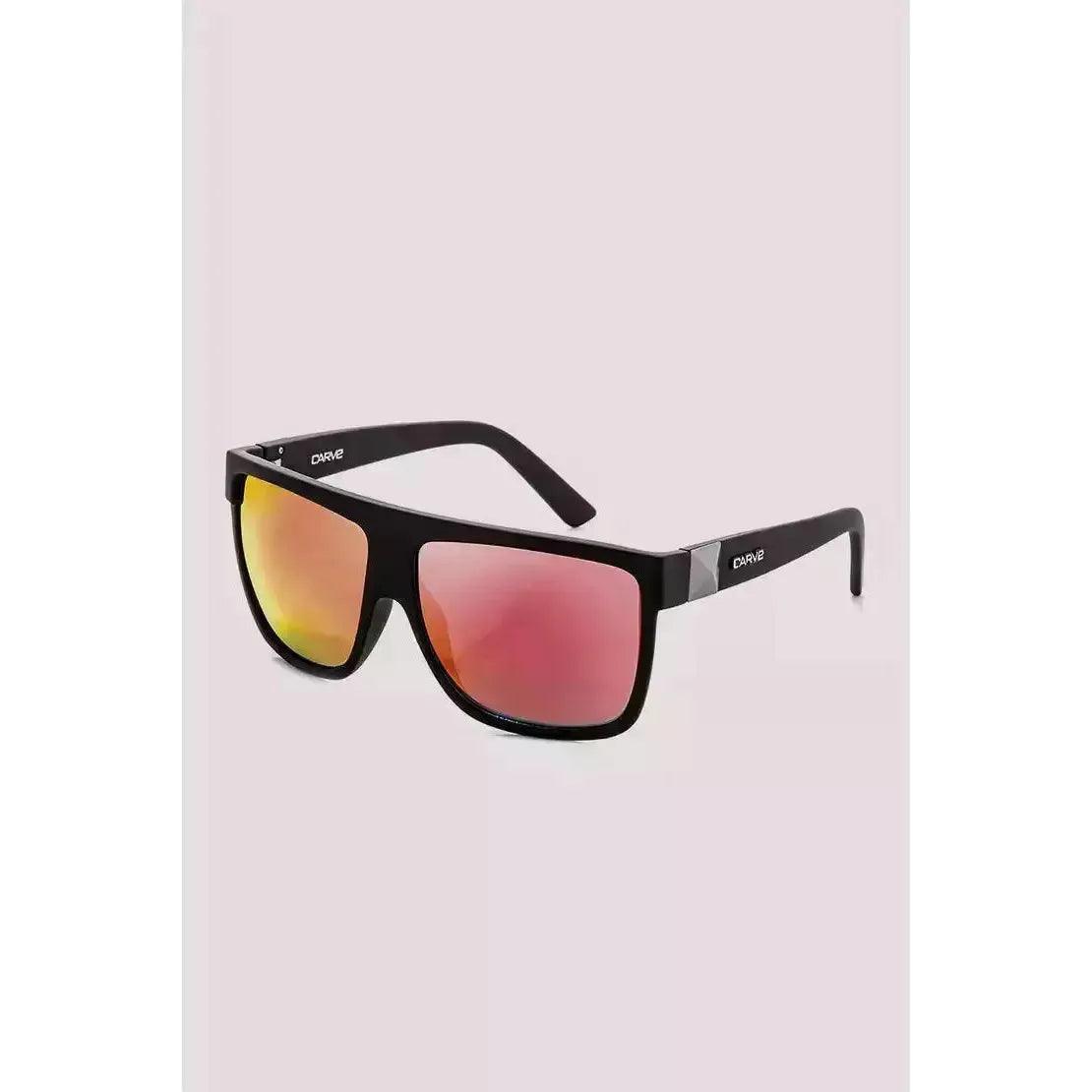 Carve Rocker Matt Black Revo Sunglasses Outside Sports