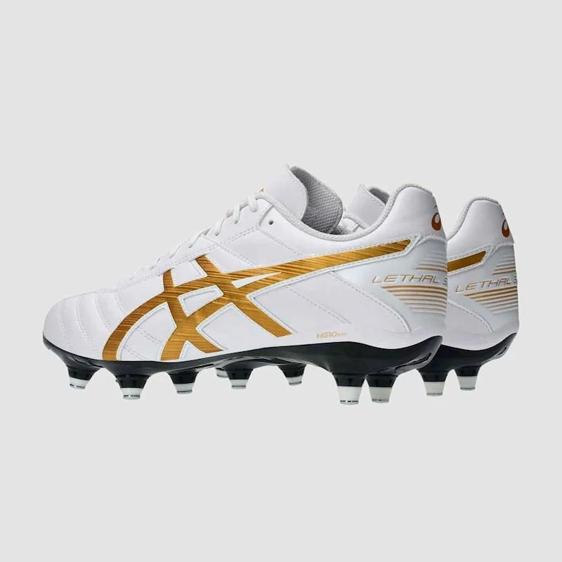 Asics Men's Lethal Speed ST 2 White/Pure Gold