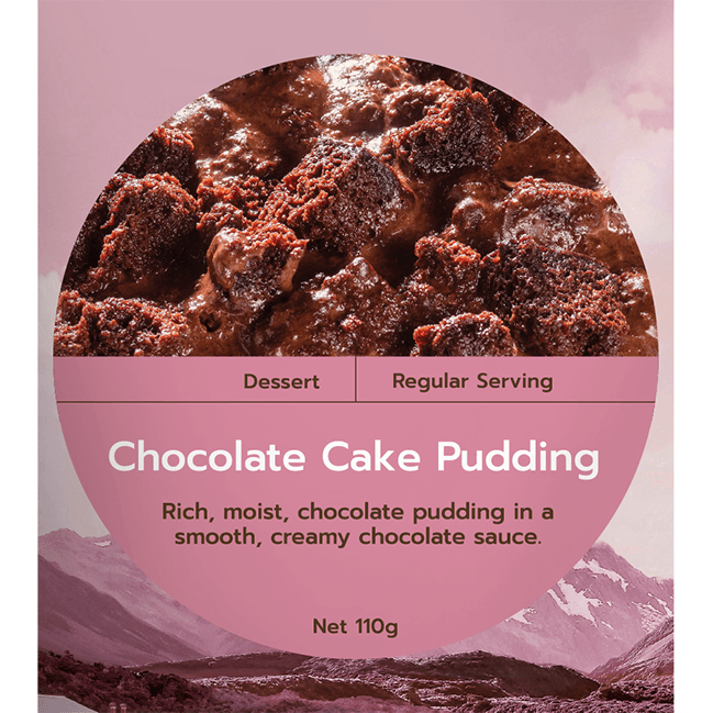 Real Meals Chocolate Cake Pudding