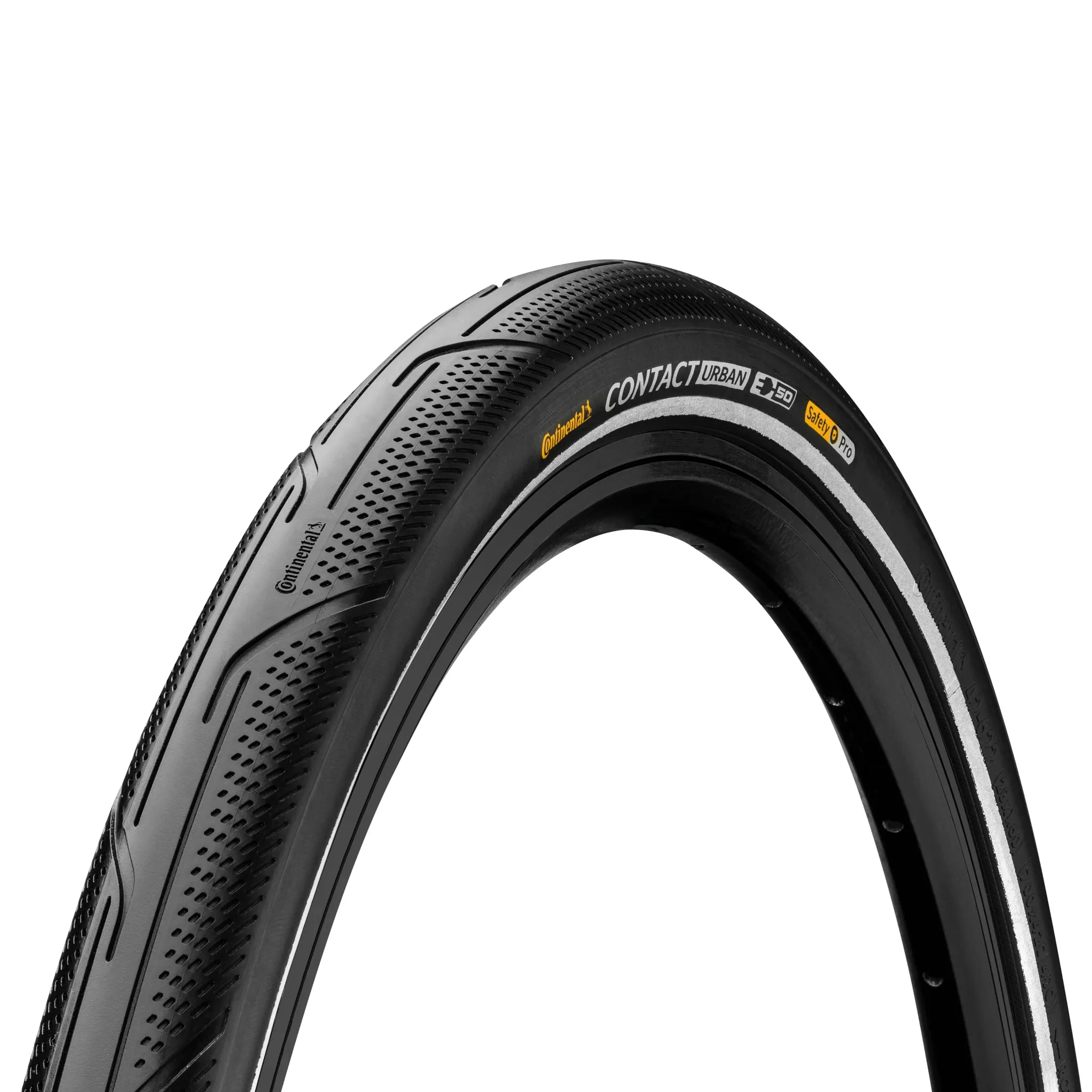Continental Contact Urban Wire Bead Tyre 700c x 32 PureGrip Compound Black / Reflex E50