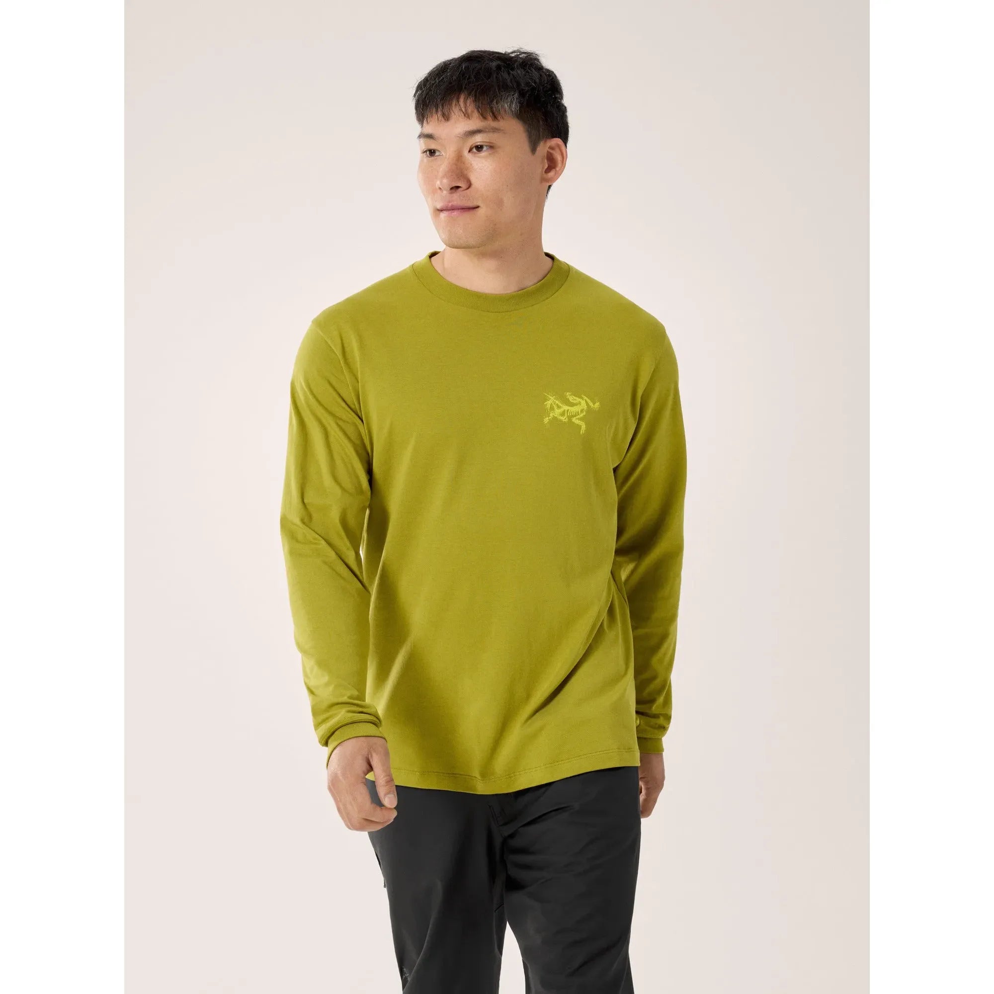 Arc'teryx Men's Kragg SL Cotton Bird Tile Long Sleeve T-Shirt
