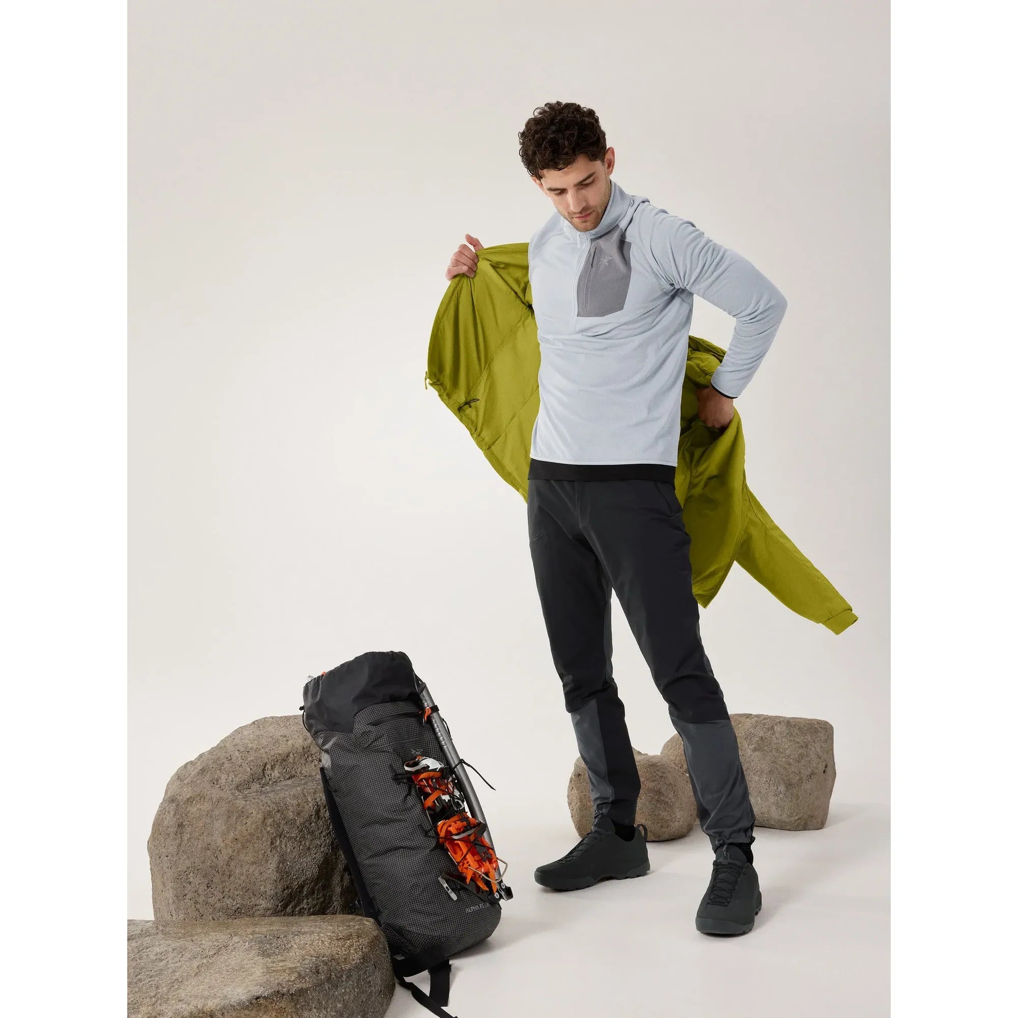 Arc'teryx Men's Delta 1/2 Zip Fleece