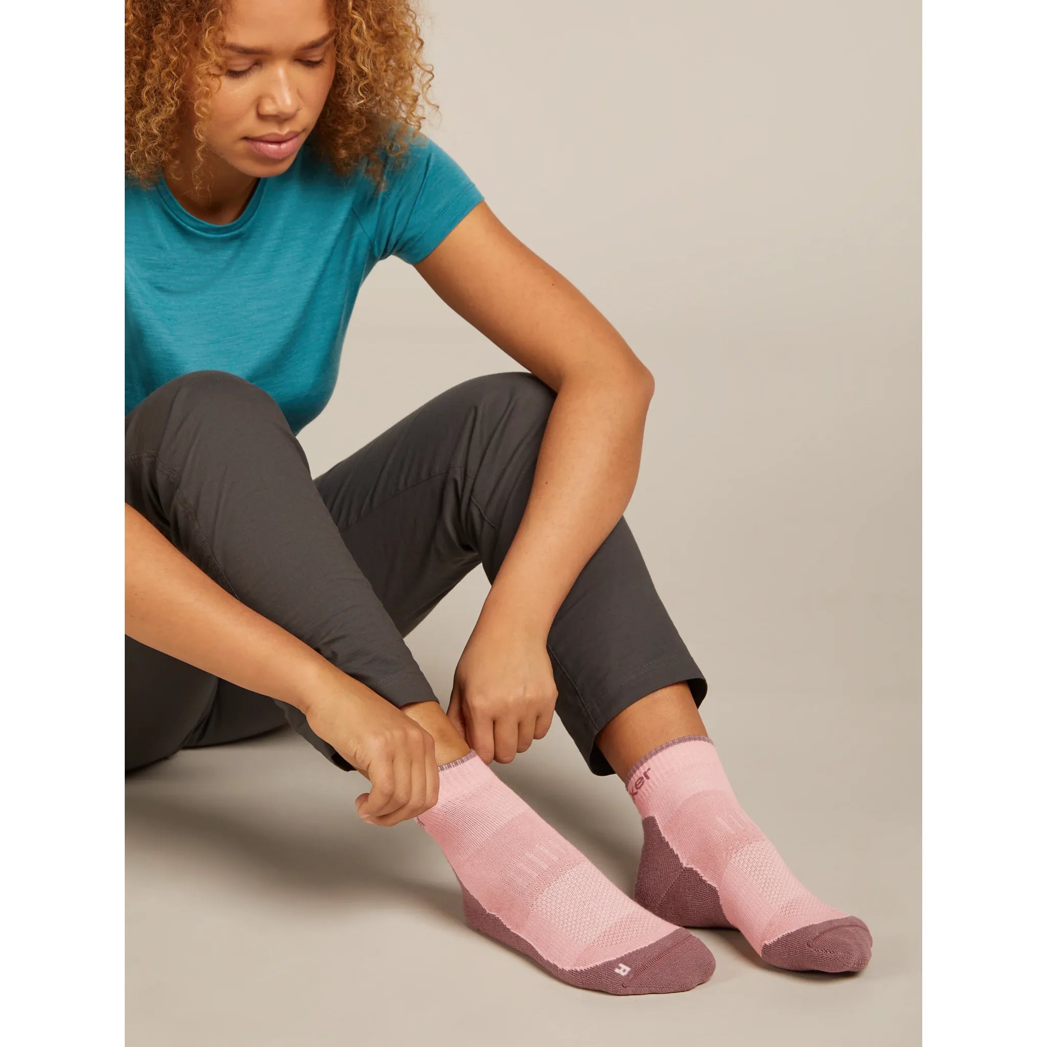 Icebreaker Women's Merino Hike+ Light Mini Socks