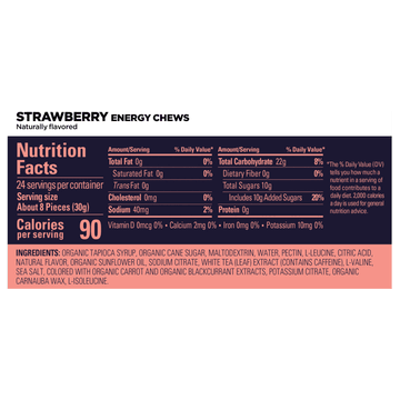 Gu Energy Chews Pouch