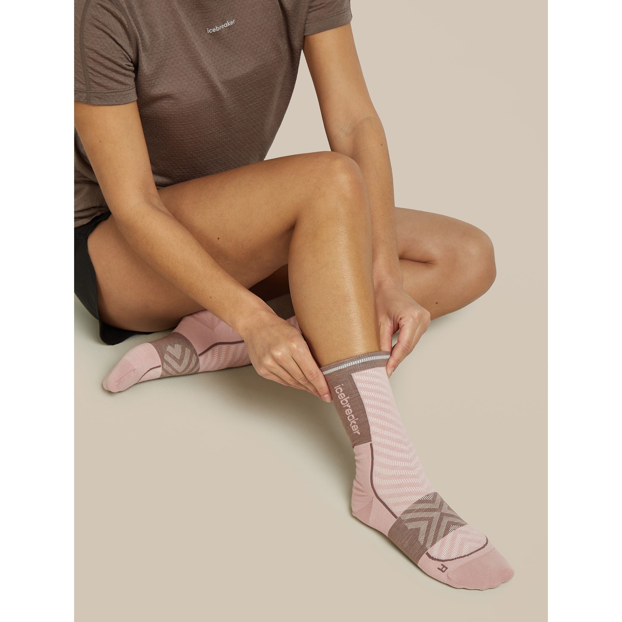 Icebreaker Women's Merino Blend Run+ Ultralight Crew Socks