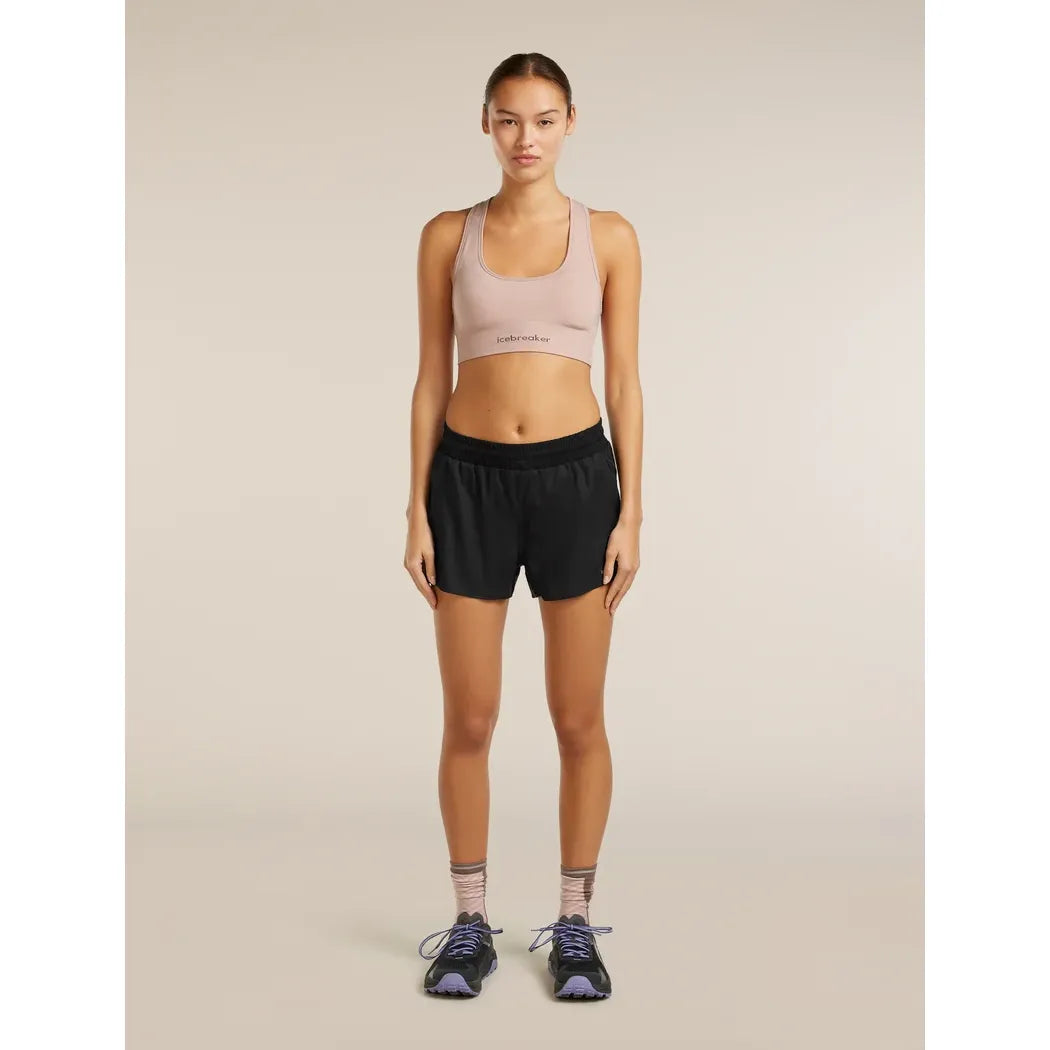 Icebreaker Women's Merino Blend 260 ZoneKnit Seamless Bra Bras Outside Sports