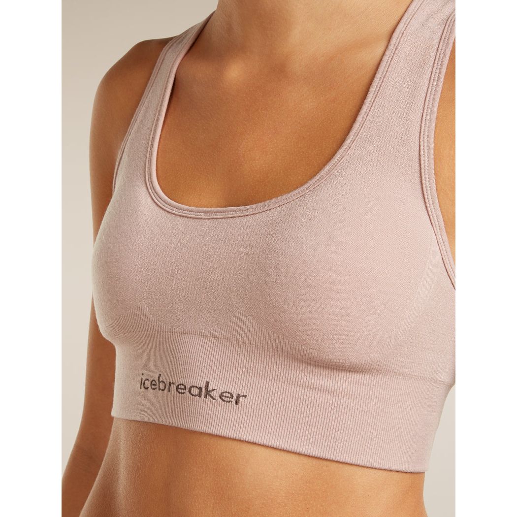 Icebreaker Women's Merino Blend 260 ZoneKnit Seamless Bra Bras Outside Sports