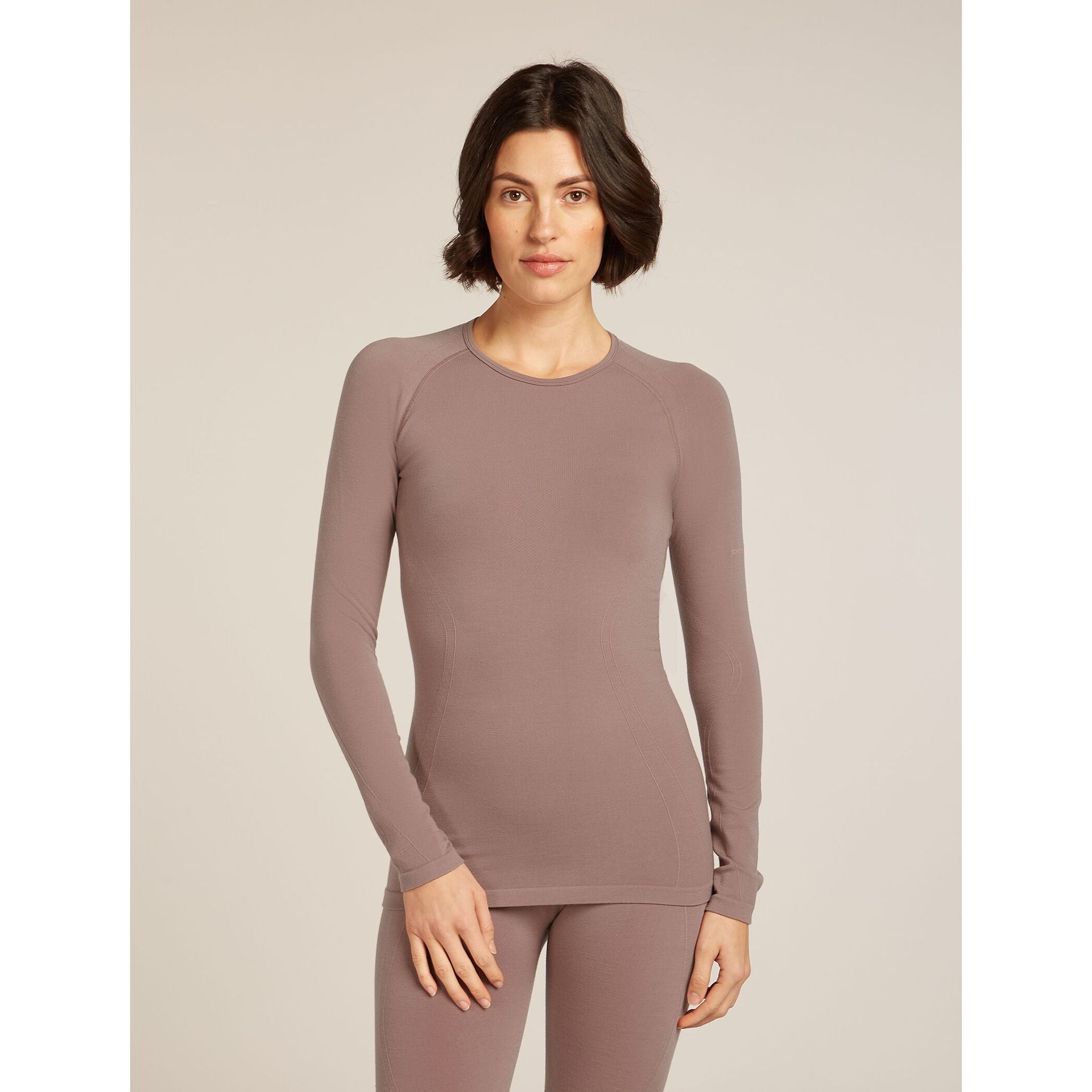 Icebreaker Women's Merino 260 ZoneKnit Seamless Long Sleeve Crewe