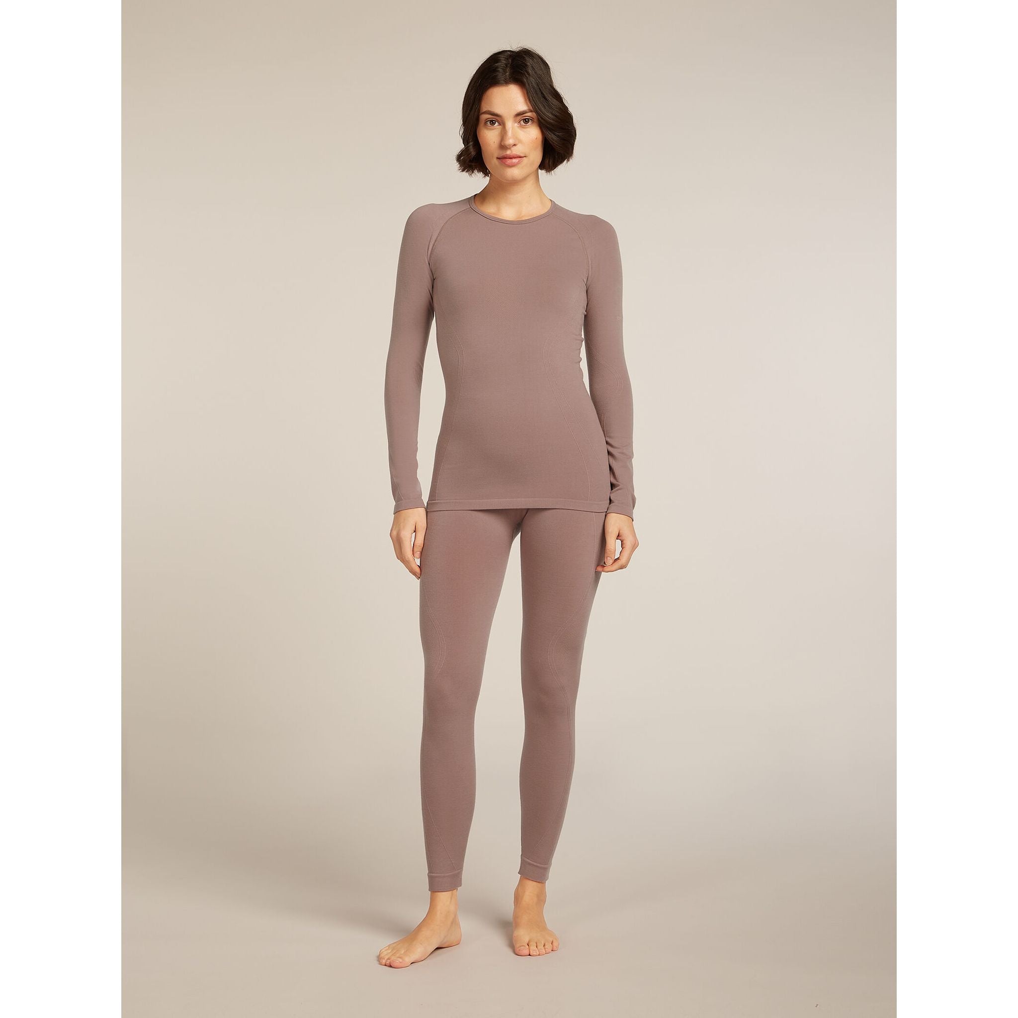 Icebreaker Women's Merino 260 ZoneKnit Seamless Long Sleeve Crewe
