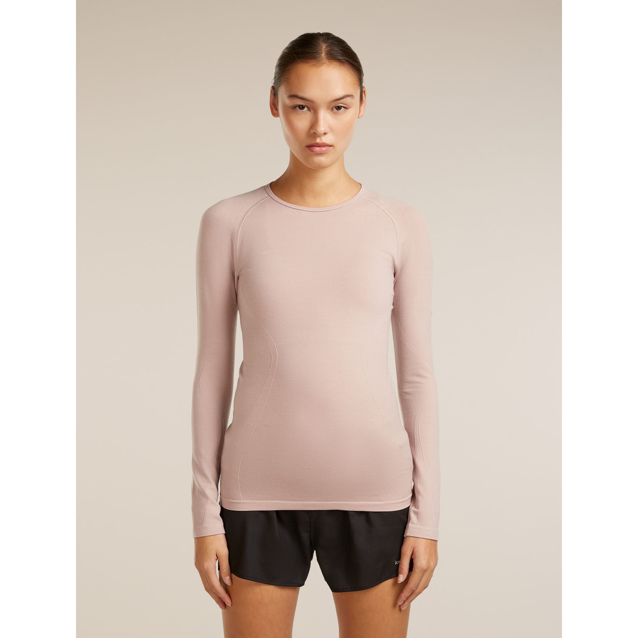 Icebreaker Women's Merino 260 ZoneKnit Seamless Long Sleeve Crewe
