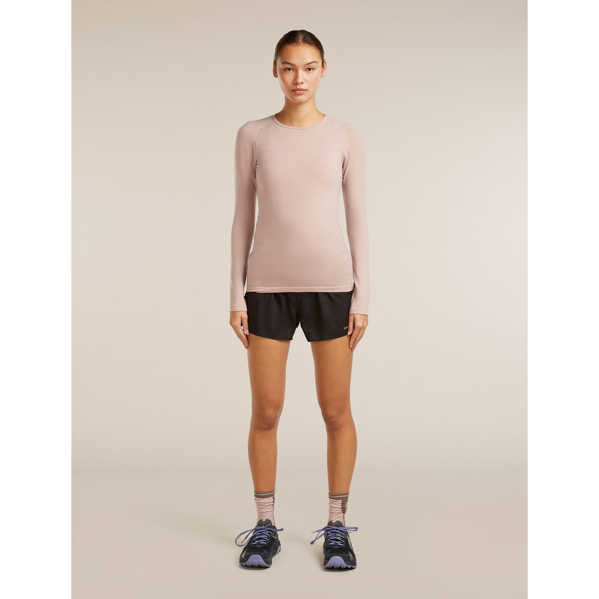 Icebreaker Women's Merino 260 ZoneKnit Seamless Long Sleeve Crewe