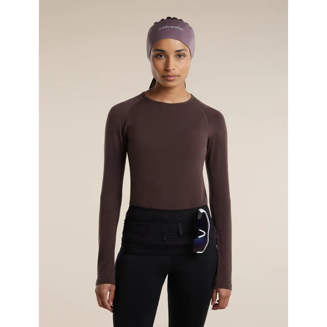 Icebreaker Women's Merino 260 ZoneKnit Seamless Long Sleeve Crewe