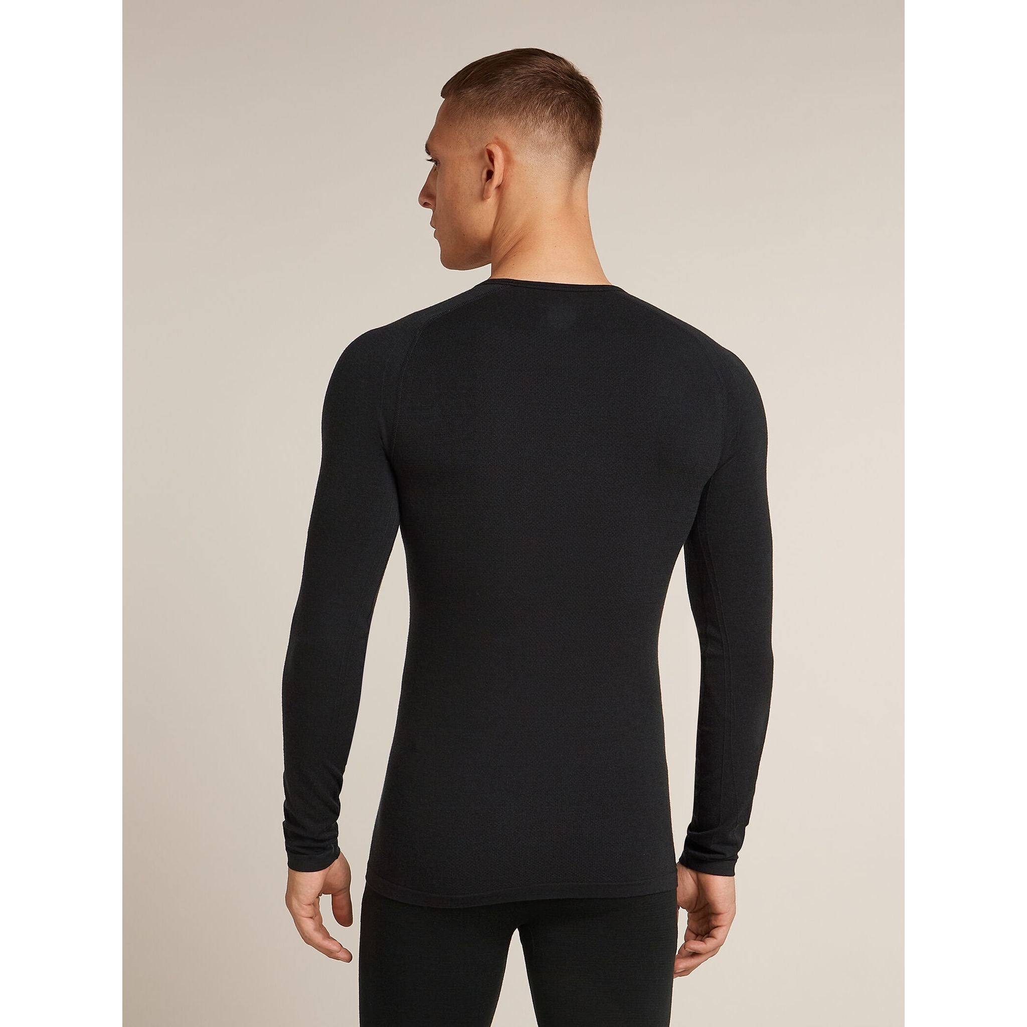 Icebreaker Men's Merino Blend 260 ZoneKnit Seamless Long Sleeve Crewe Thermal Top
