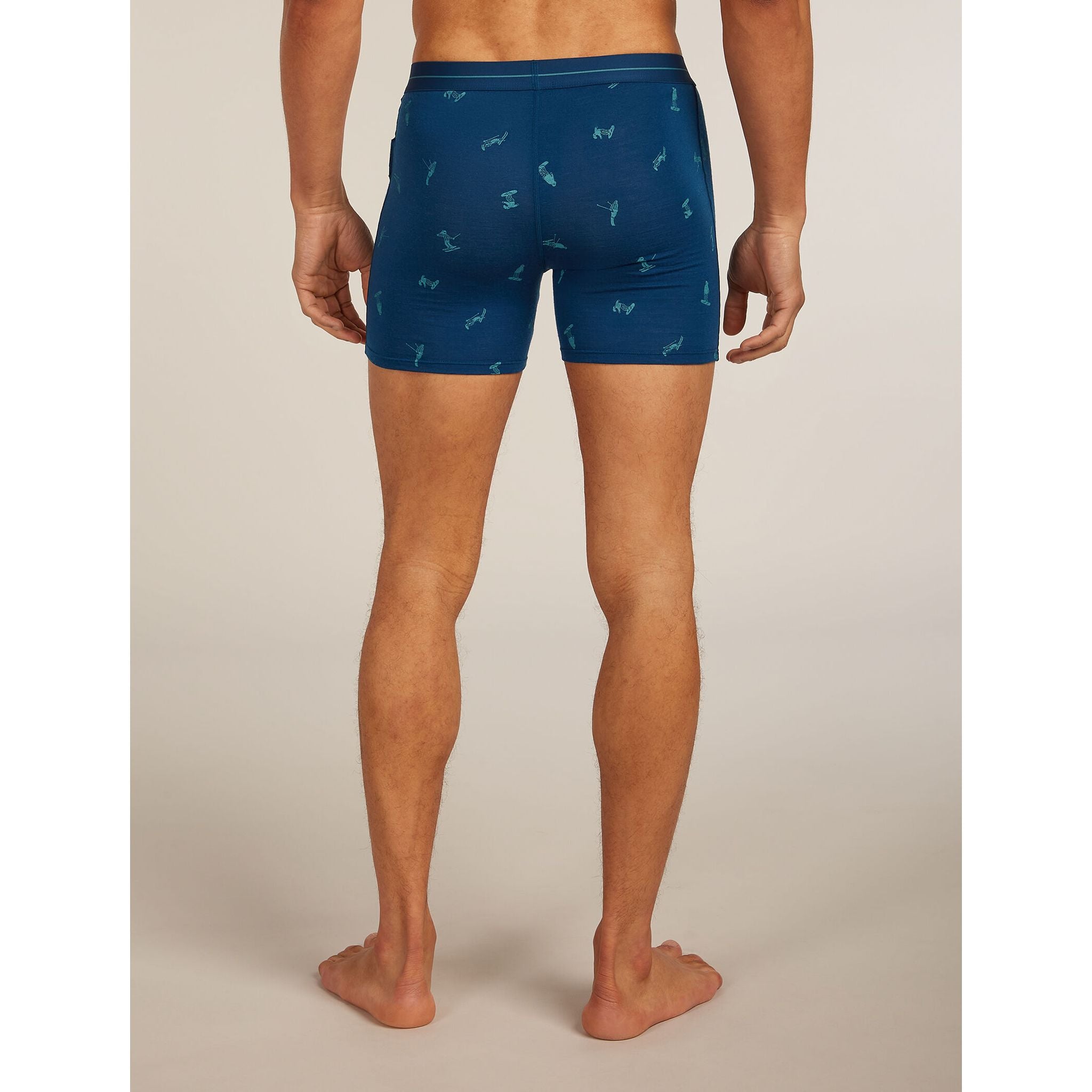 Icebreaker Men's Merino 150 Anatomica Boxers Ski Day