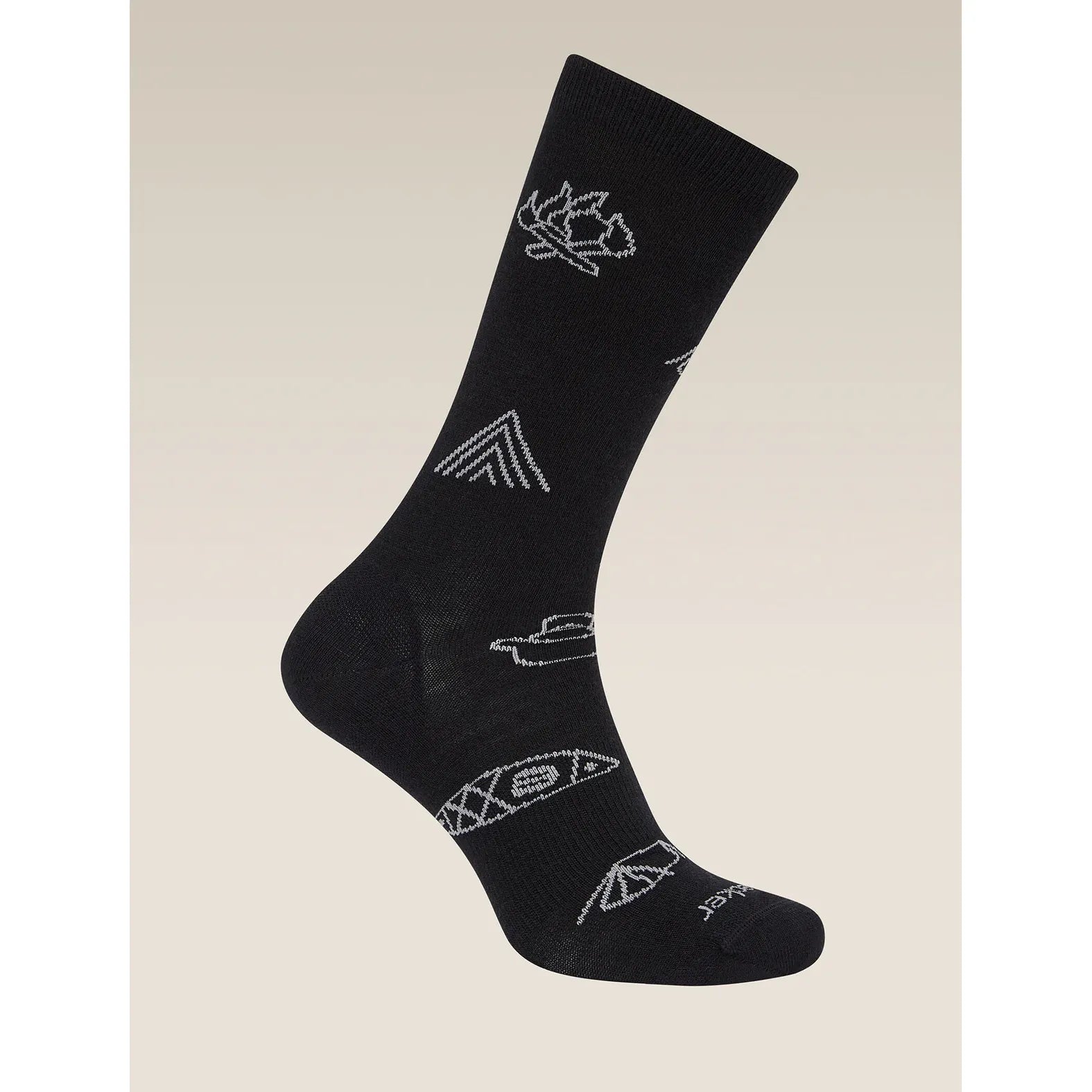 Icebreaker Men's Merino Lifestyle Ultralight Crew Socks Camp Essential