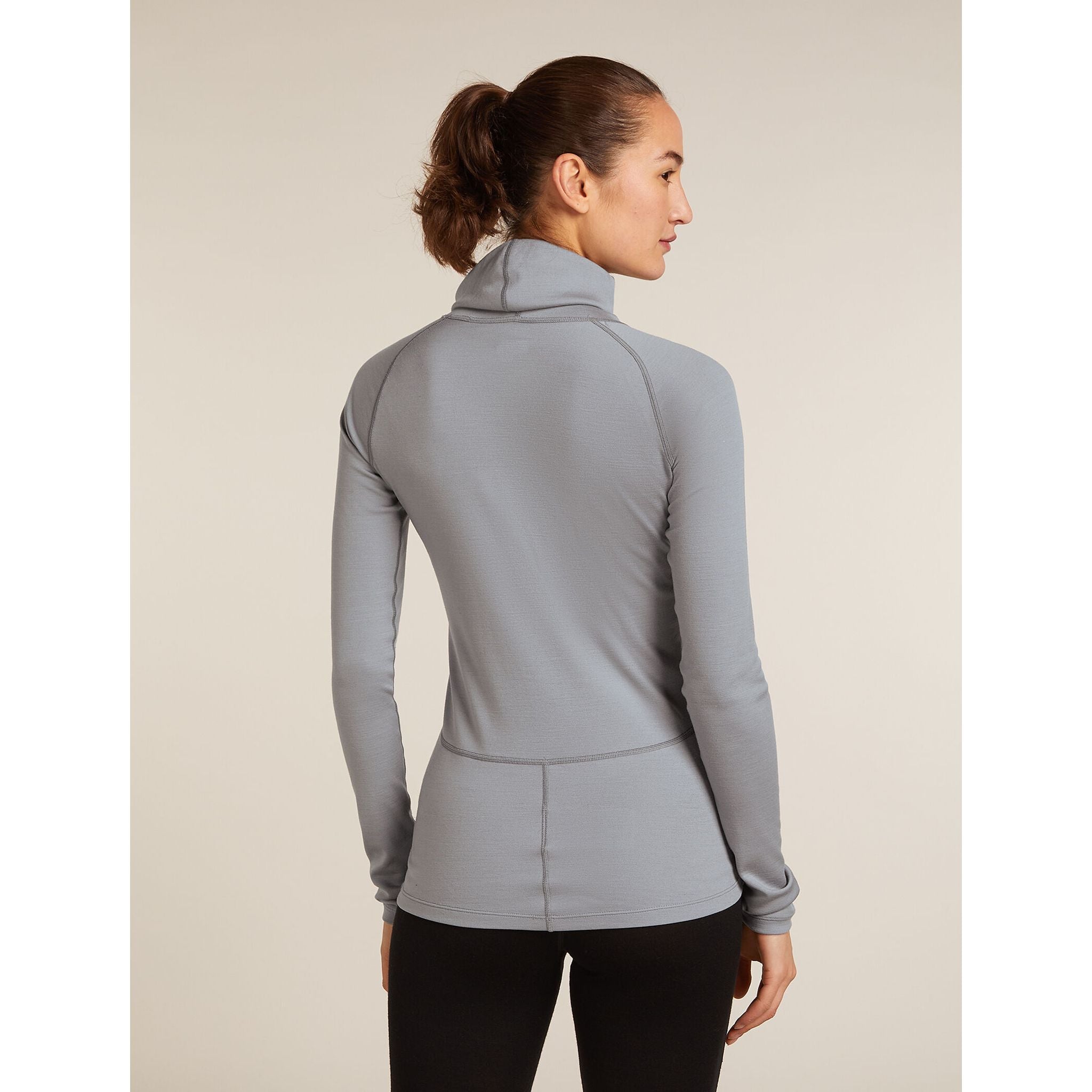Icebreaker Women's 300 MerinoFine Polar Long Sleeve Roll Neck