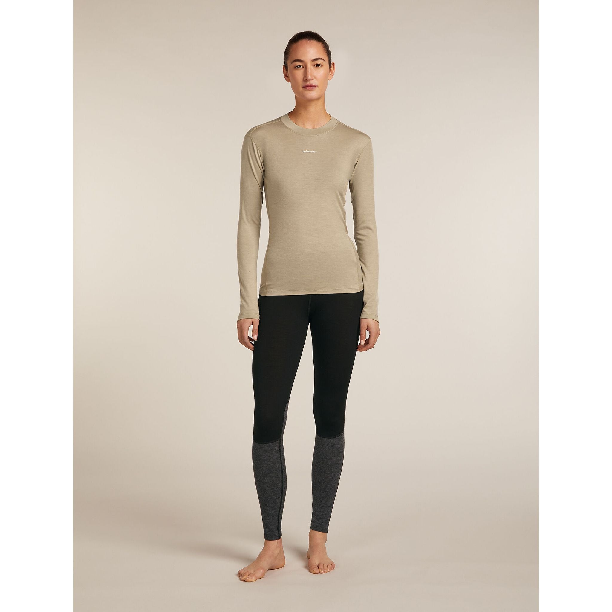 Icebreaker Women's 200 MerinoFine Ace Long Sleeve Mock Neck