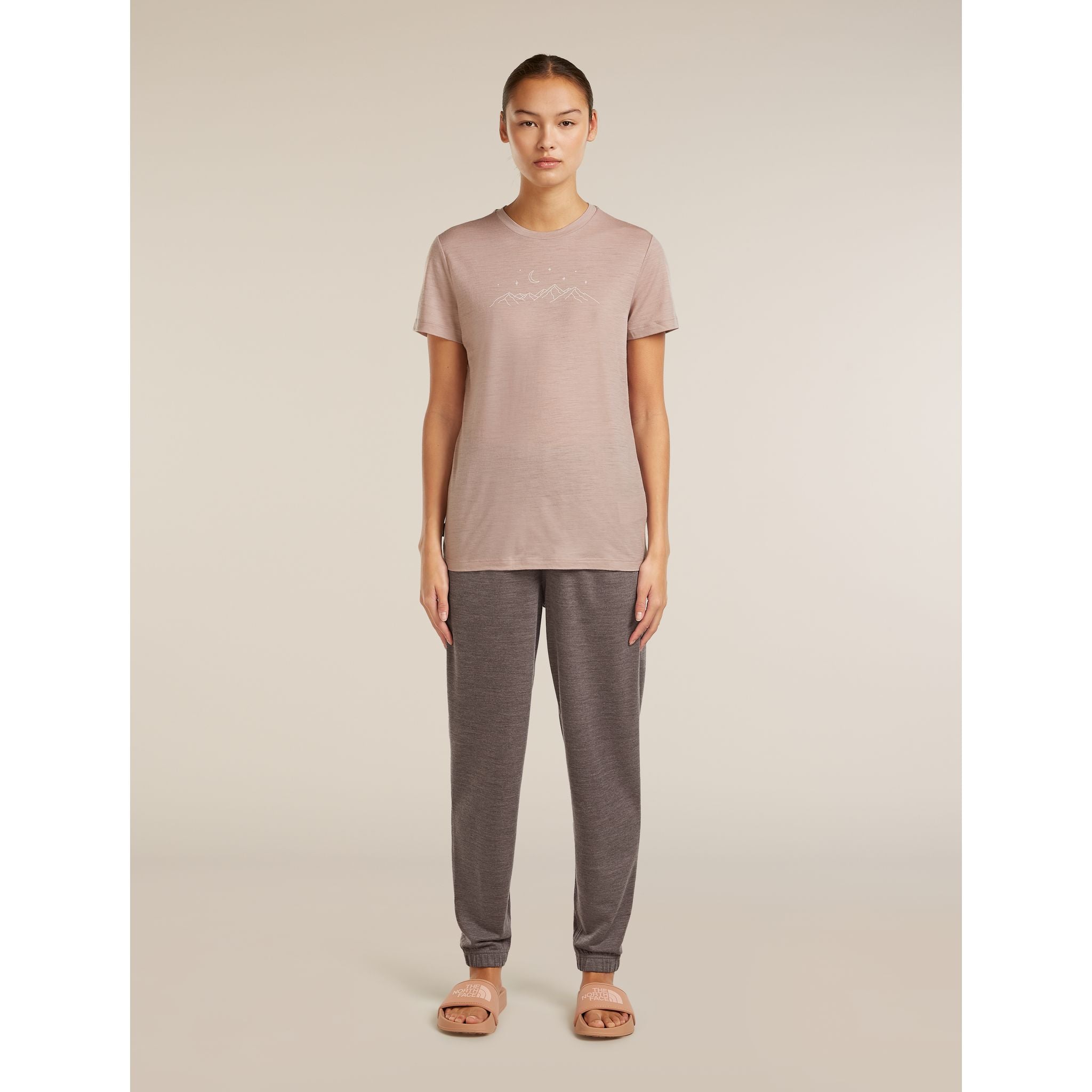 Icebreaker Women's Merino 150 Tech Lite Short Sleeve T-Shirt Sparkling Stars