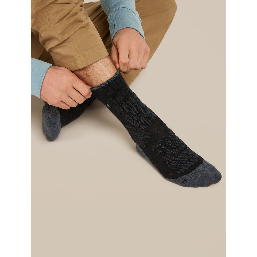 Icebreaker Men's Merino Hike+ Heavy Crew Socks