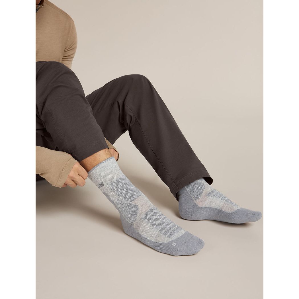 Icebreaker Men's Merino Hike+ Heavy Crew Socks