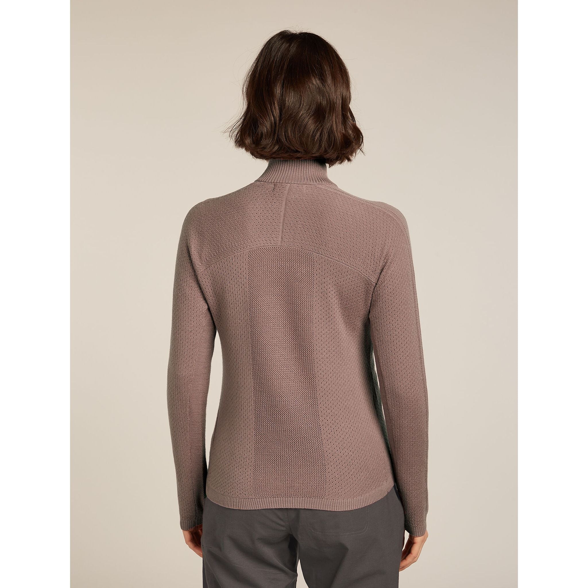 Icebreaker Women's Merino Icebreaker Anniversary Original Long Sleeve Half Zip Top