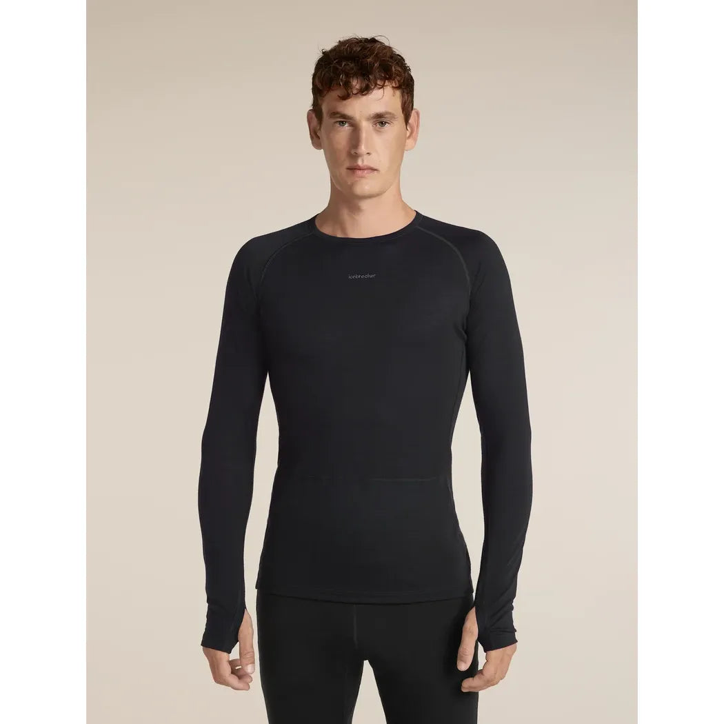 Icebreaker Men's Merino Blend 125 ZoneKnit LS Crewe