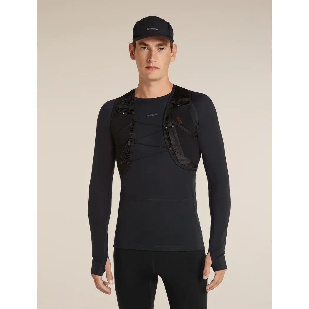 Icebreaker Men's Merino Blend 125 ZoneKnit LS Crewe